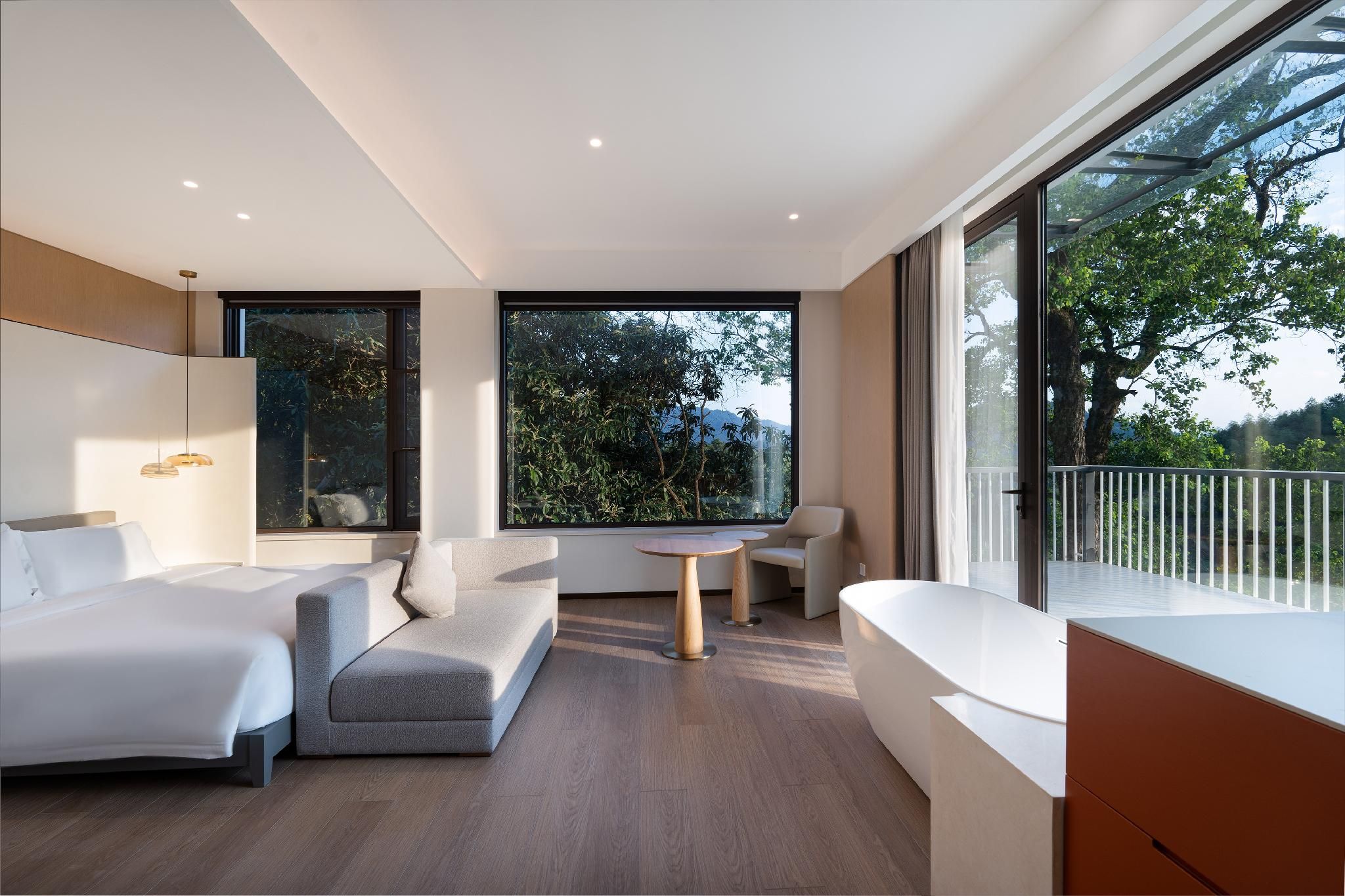 Hongcun Wushiyouxian Tachuan Resort Hotel Deluxe Queen Combo