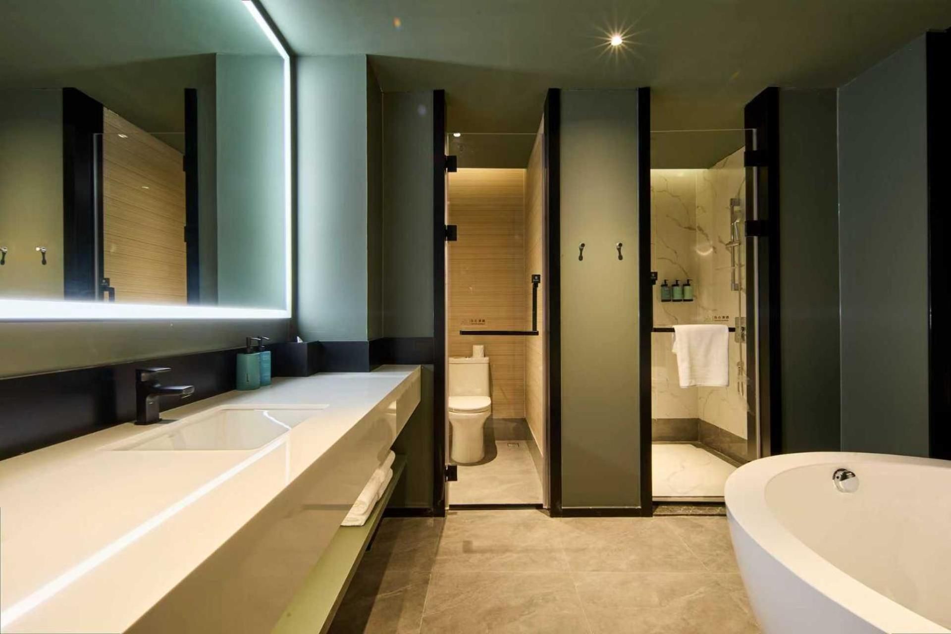 Standard Suite One King Bed and A Sofa