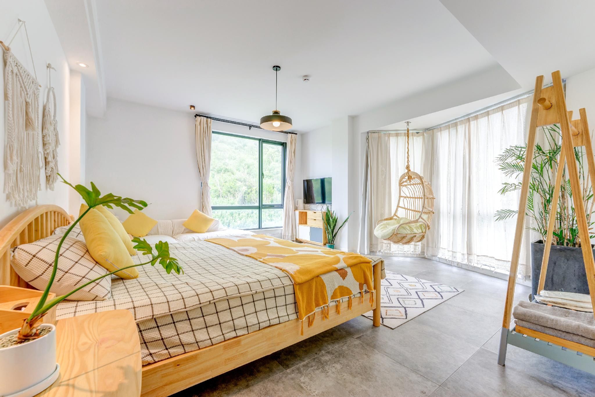 Ocean View Familie Suite with 1 Double Bed and 1 Single Bed