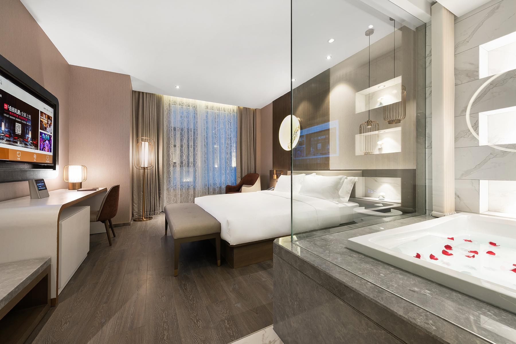 Crystal Orange Hotel Qidong Red Star Macalline Huazhu - Business Bed Room 2