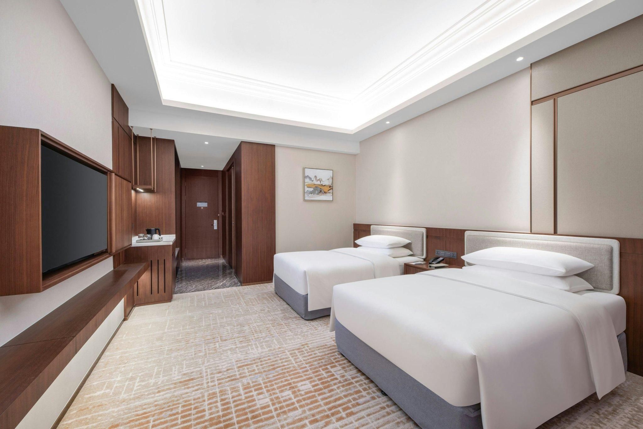 Executive Double Room, Club lounge access, Guest room, 2 Double
