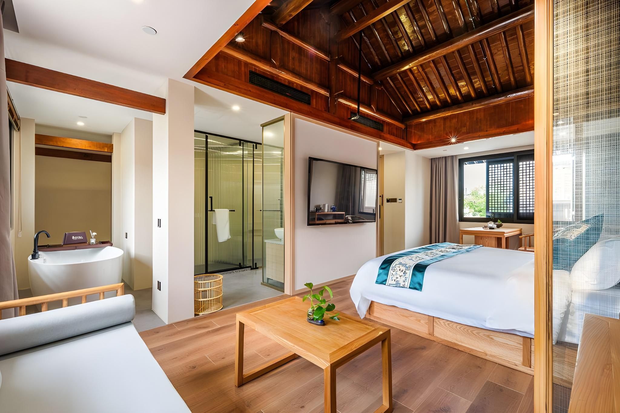 Floral Hotel She Shaoxing Ancient Town Impression Homestay Master Deluxe Room