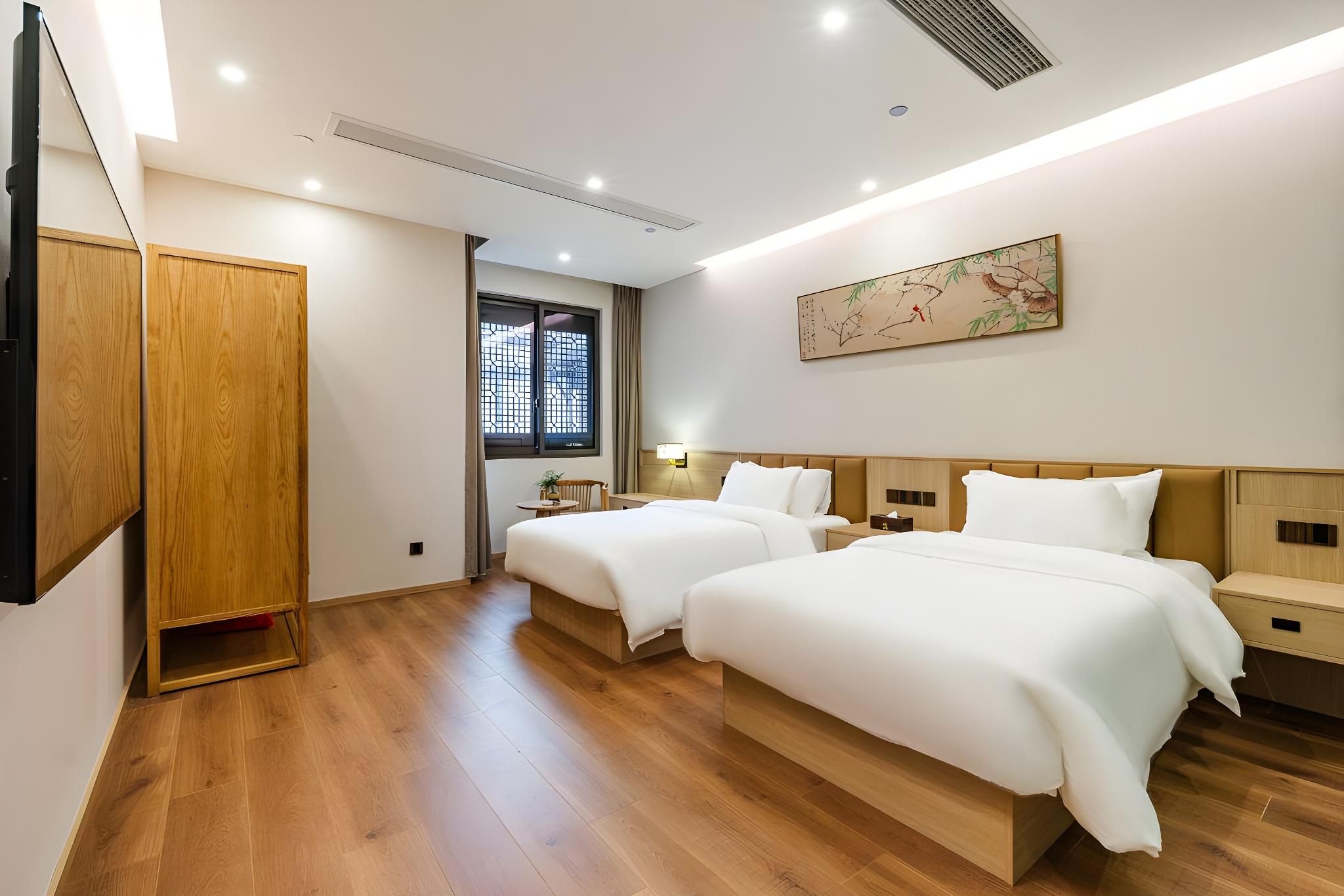 Floral Hotel She Shaoxing Ancient Town Impression Homestay View Double Room