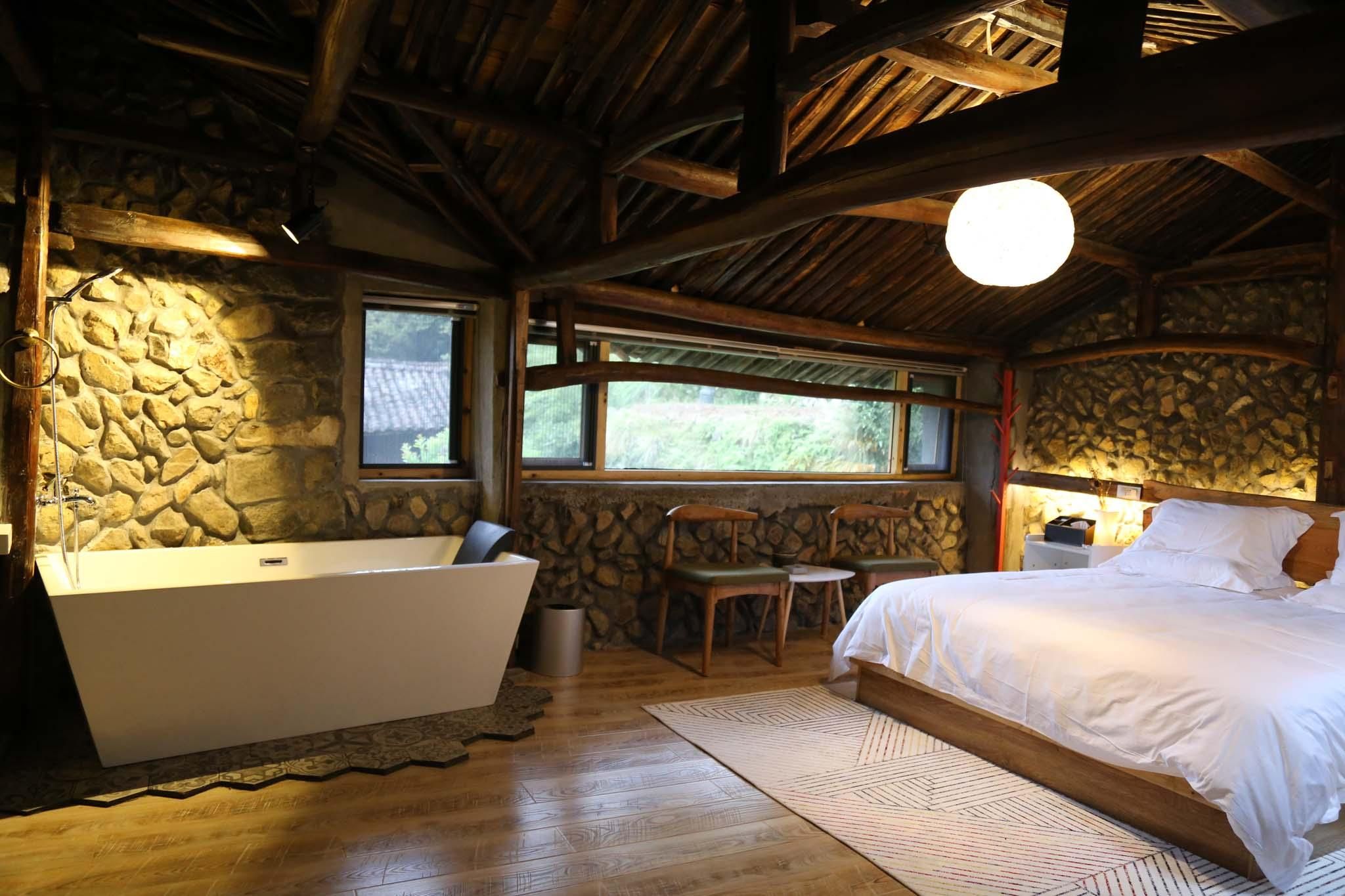 Manshanju Forest Healing Mountain View Queen Room