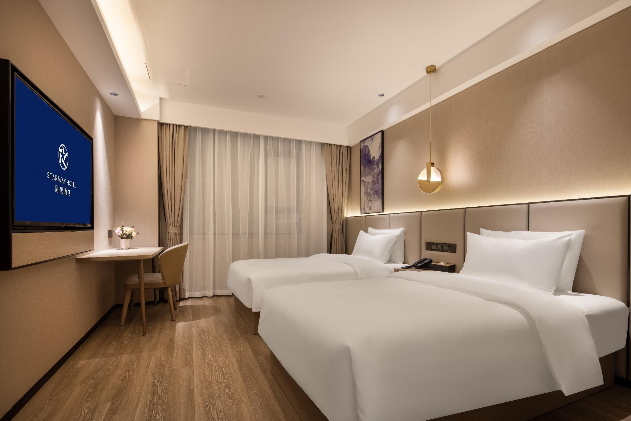 Starway Hotel Yangzhou Wenchang Pavilion Dongguan Street Senior Twin Room-Family