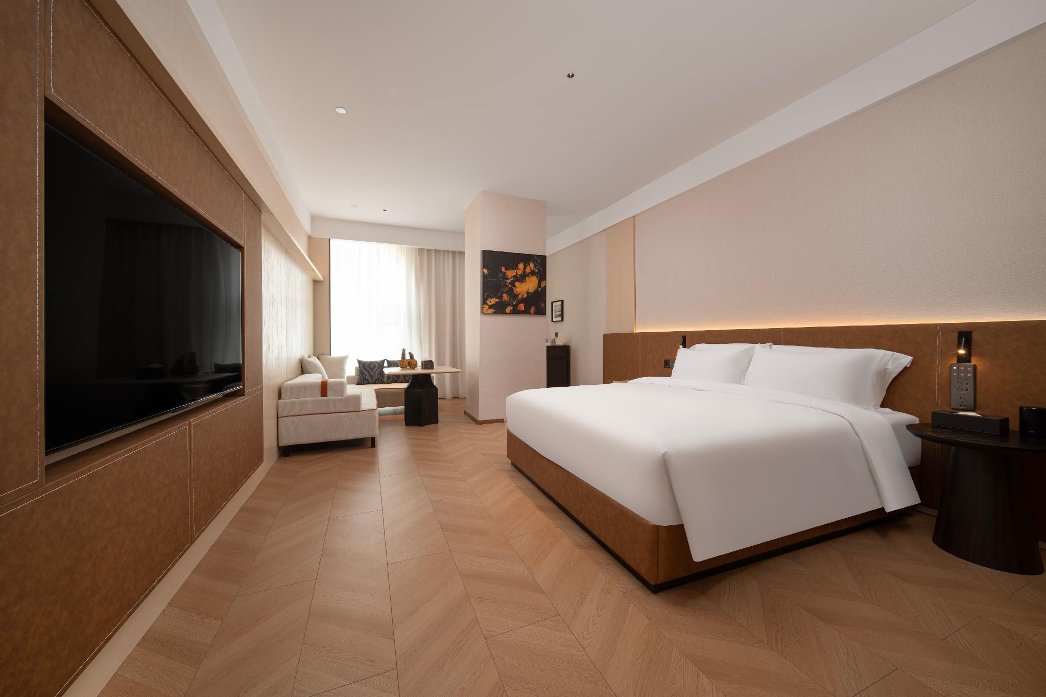 MEHOOD LESTIE Zhanjiang Olympic Sports Center Military Expo Park Yazhi 1 Bed Room with City View