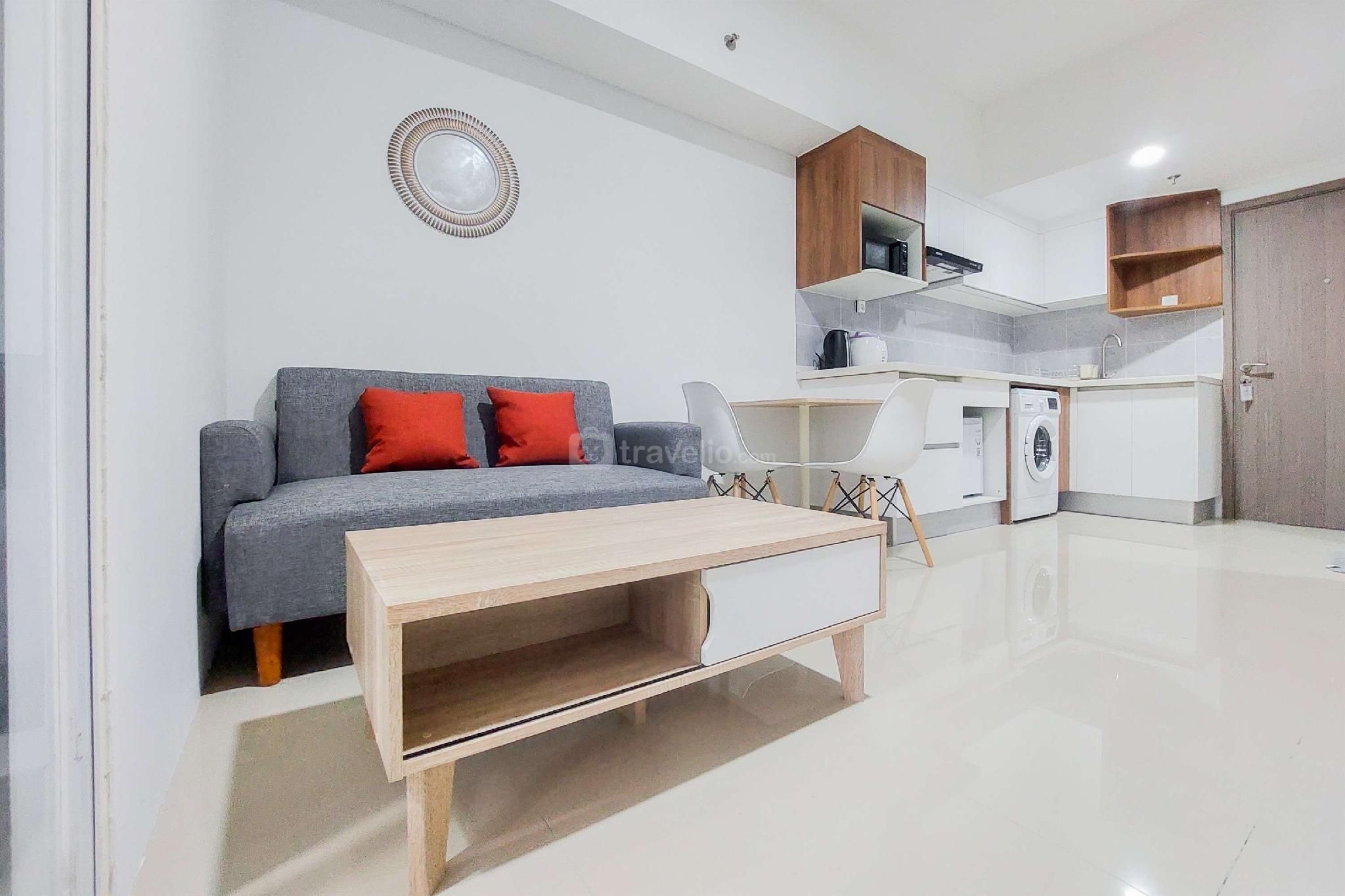 Homey 1BR at Tamansari Bintaro Mansion By Travelio