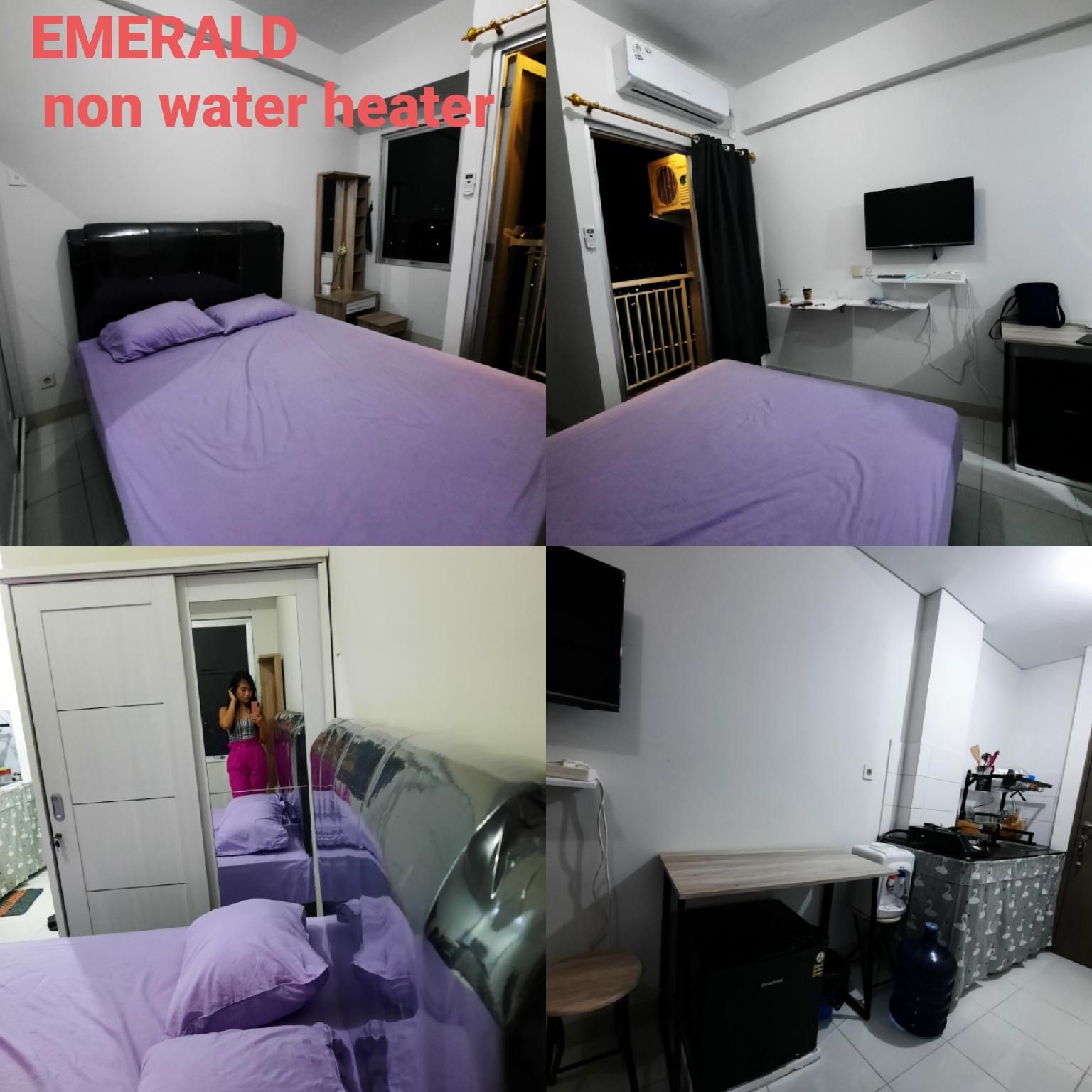 Apartmen bintaro emerald non water heater
