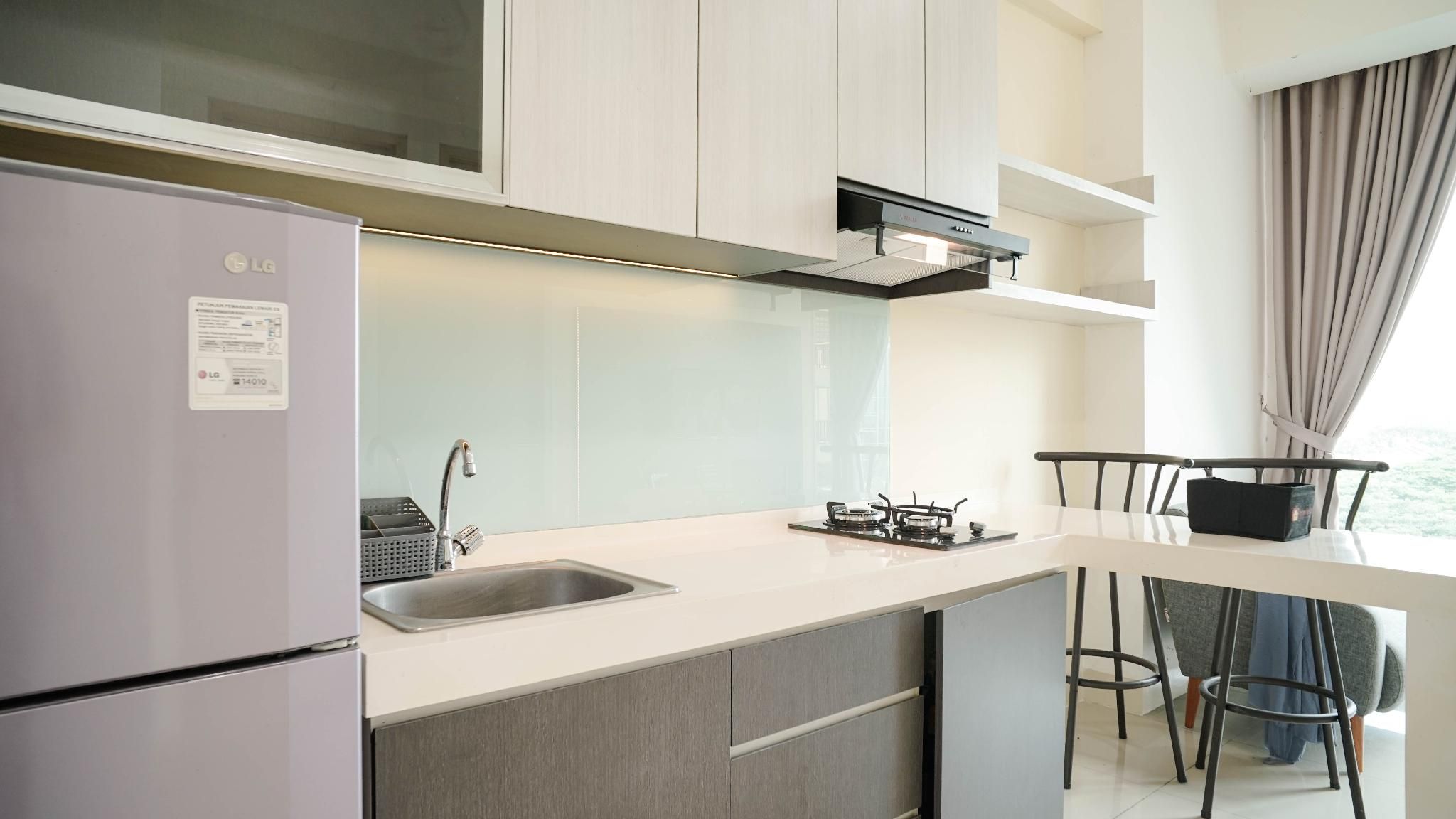 Comfy 1BR at Tree Park City BSD Apt By Travelio