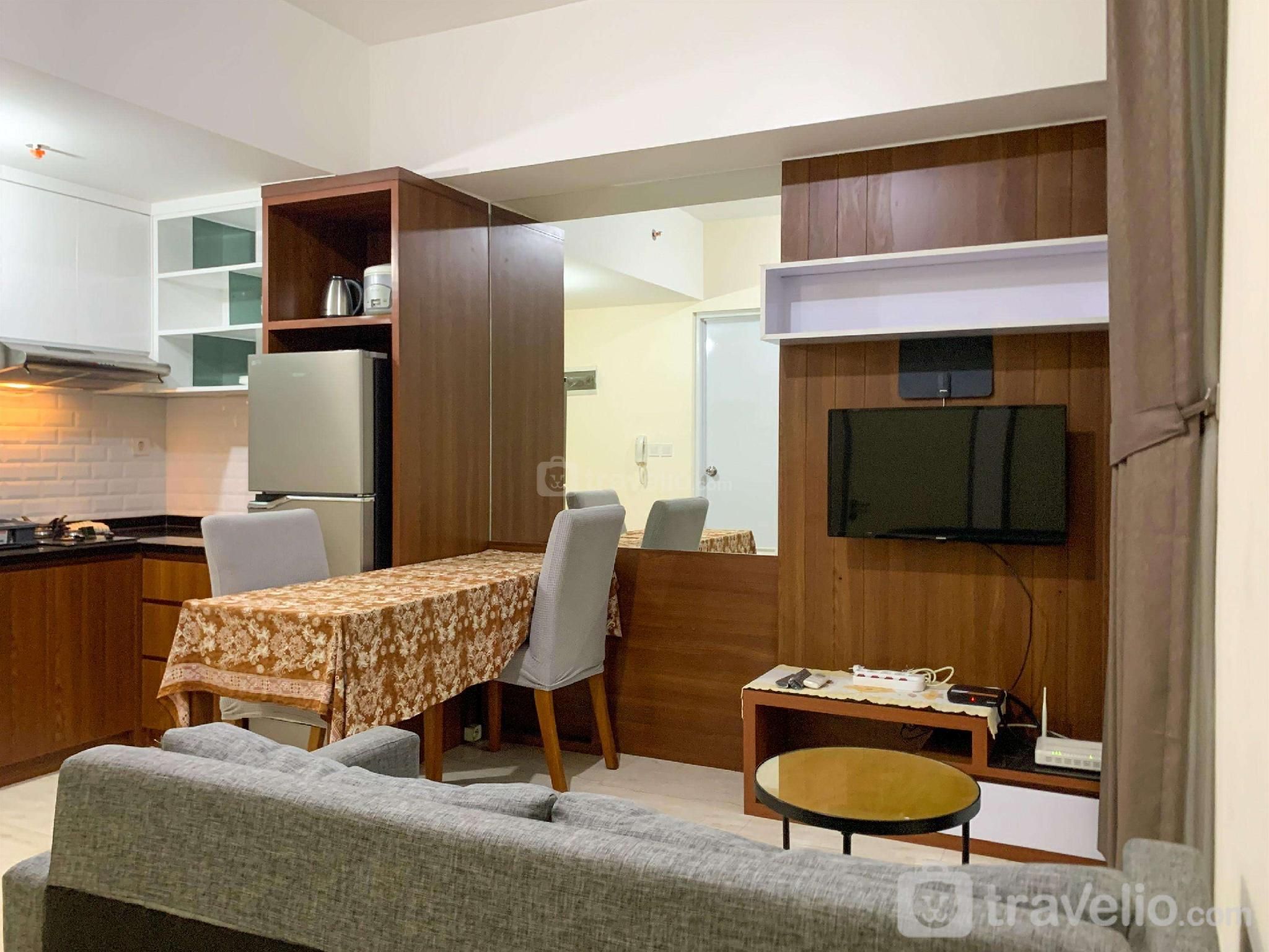 Spacious 3BR Apt at M-Town Residence By Travelio