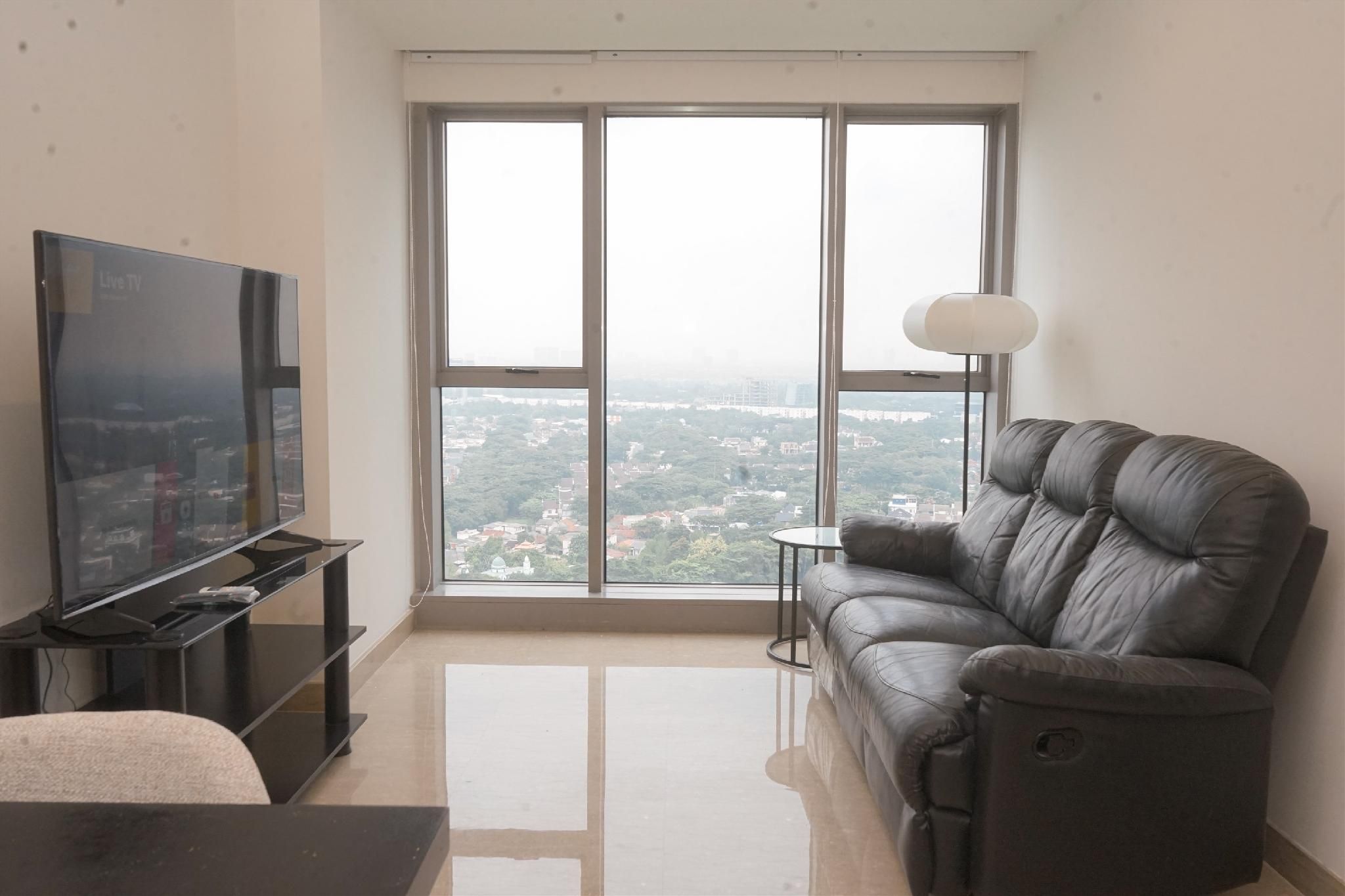 Comfy Minimalist 1BR Branz BSD City By Travelio