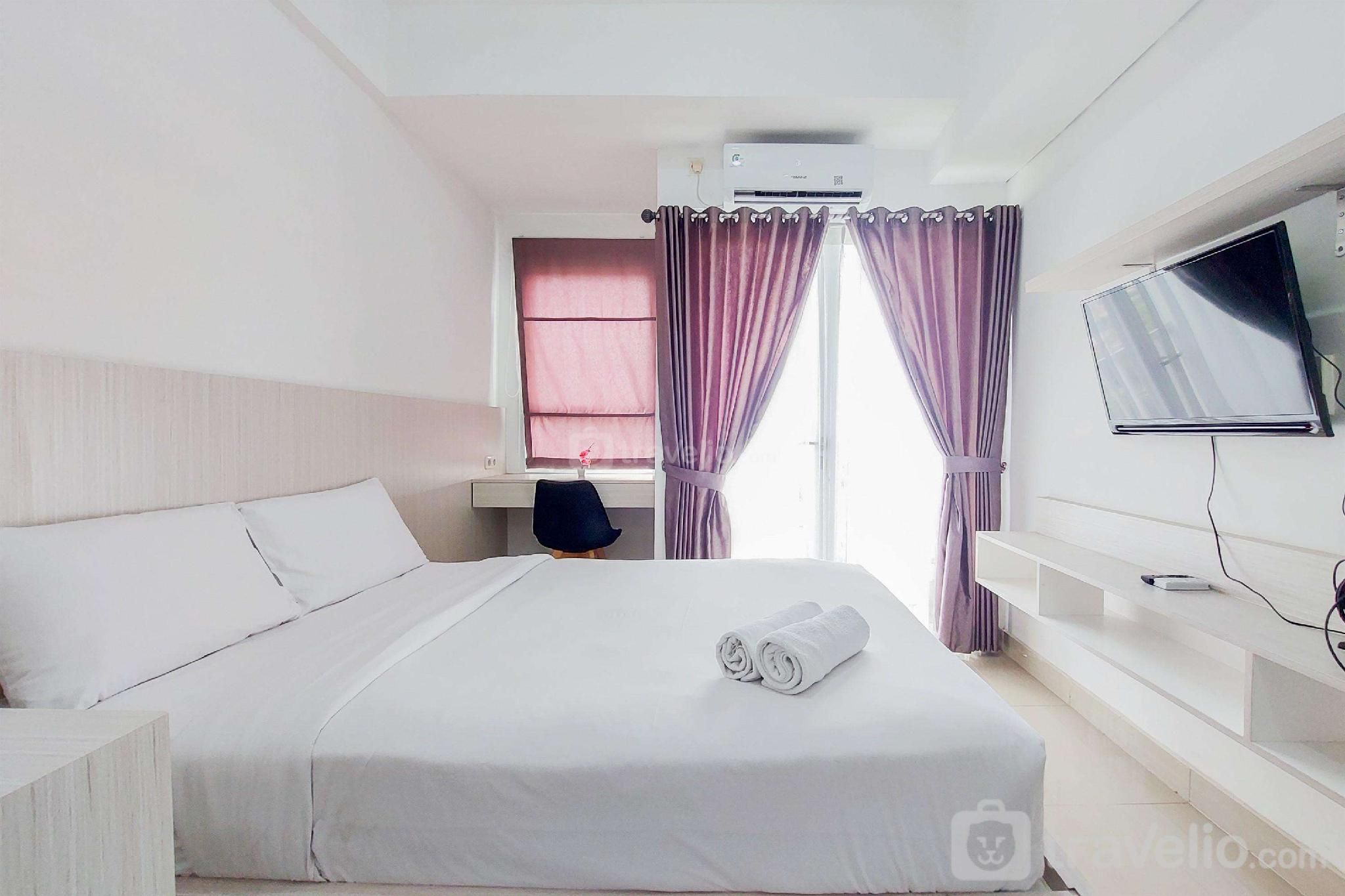 Minimalist Studio Poris 88 Apartment By Travelio