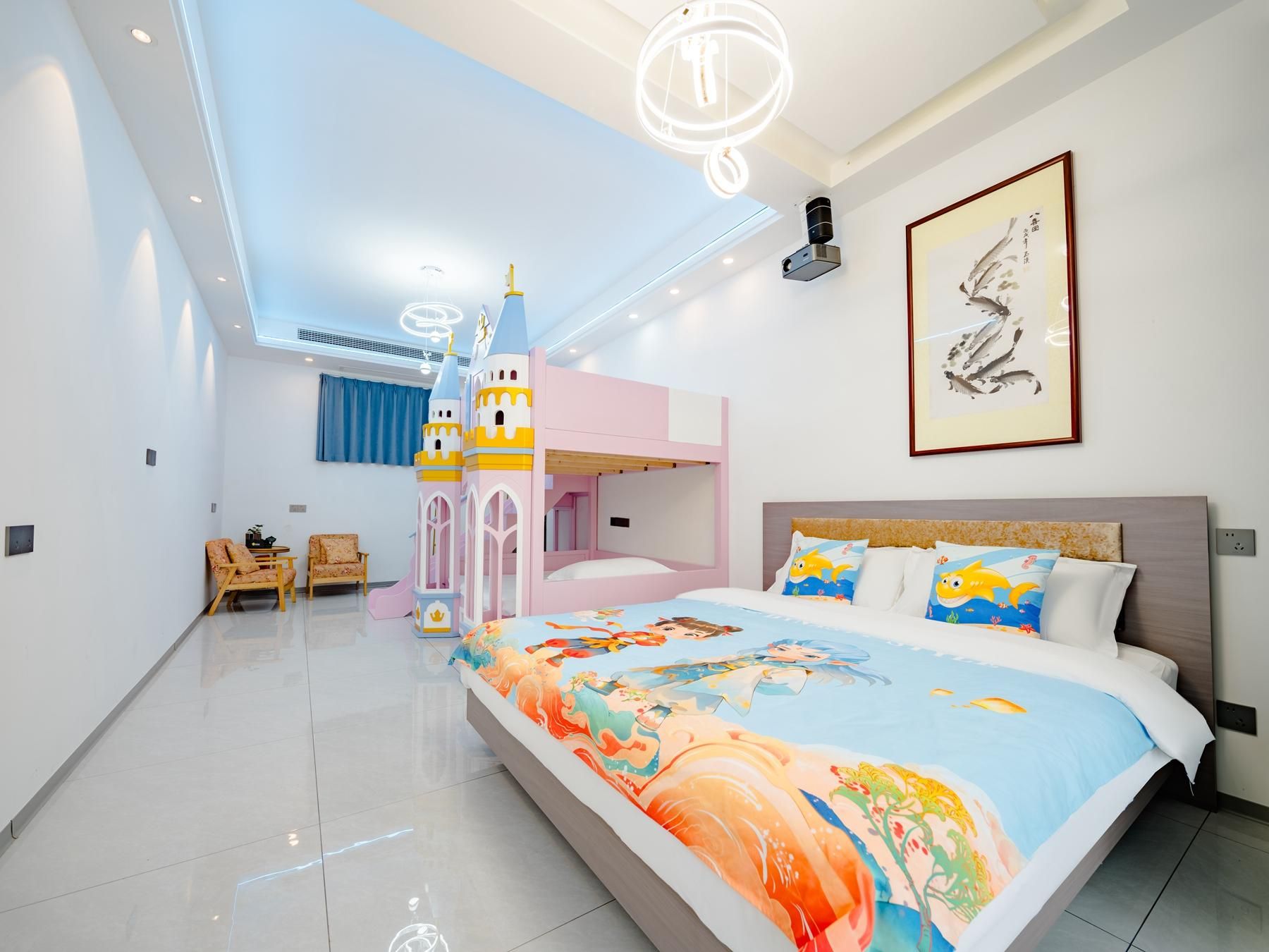 Floral Hotel Rizhao Yunjian Yunshu Homestay Family Guestroom