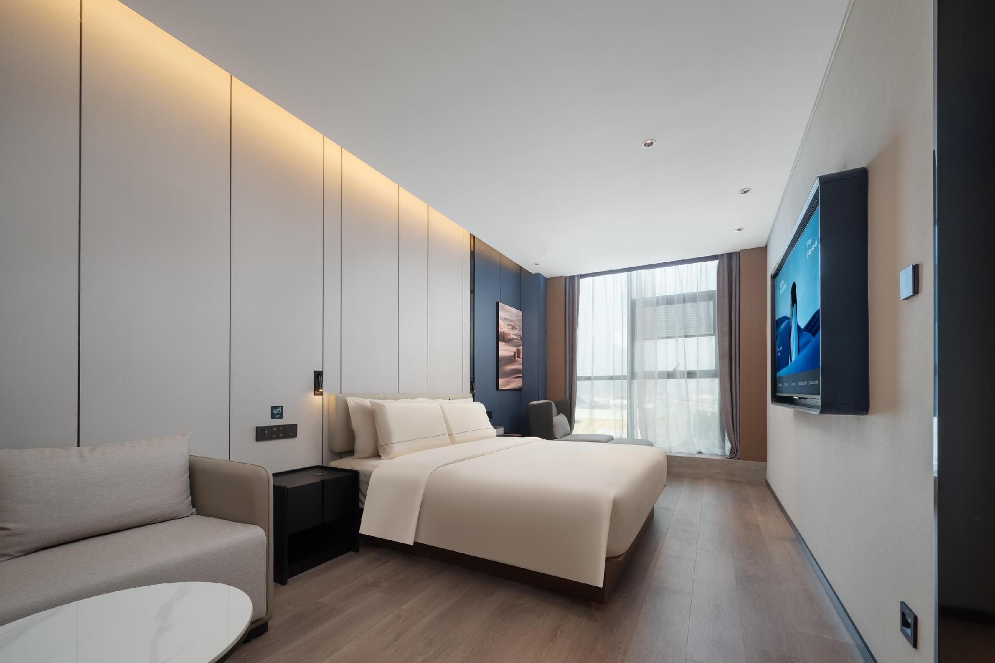 Atour Hotel Shangqiu Wanda Plaza Xueyuan Road Atour - Premier 1 Bed Room with City View