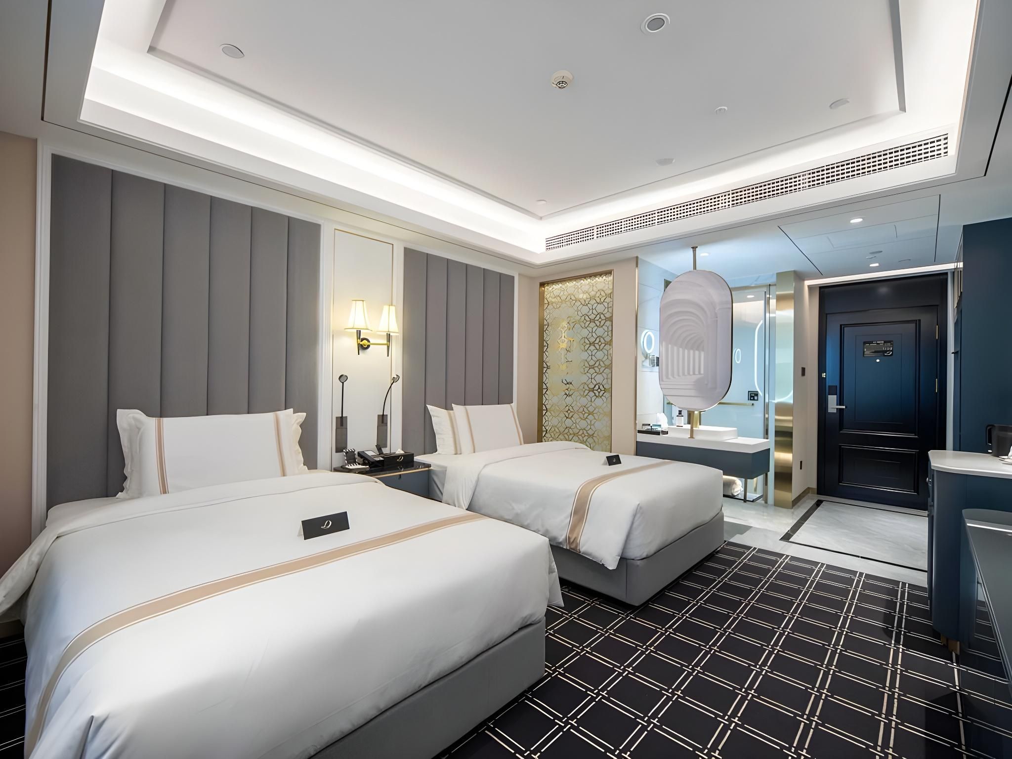 Handan East Station Meile City Xana Deluxe Hotel Deluxe Appearance Lab