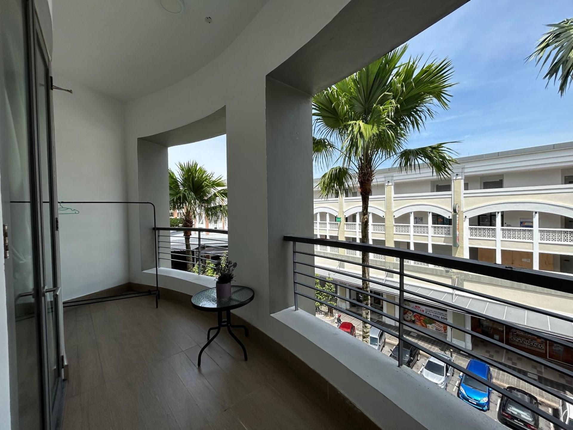 Two-Bedroom Apartment with Balcony