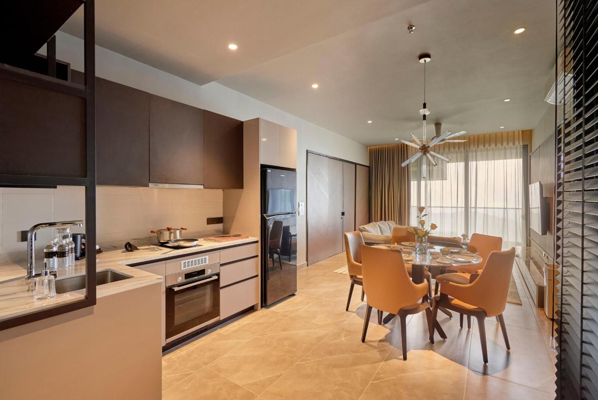 Three-Bedroom Apartment with View