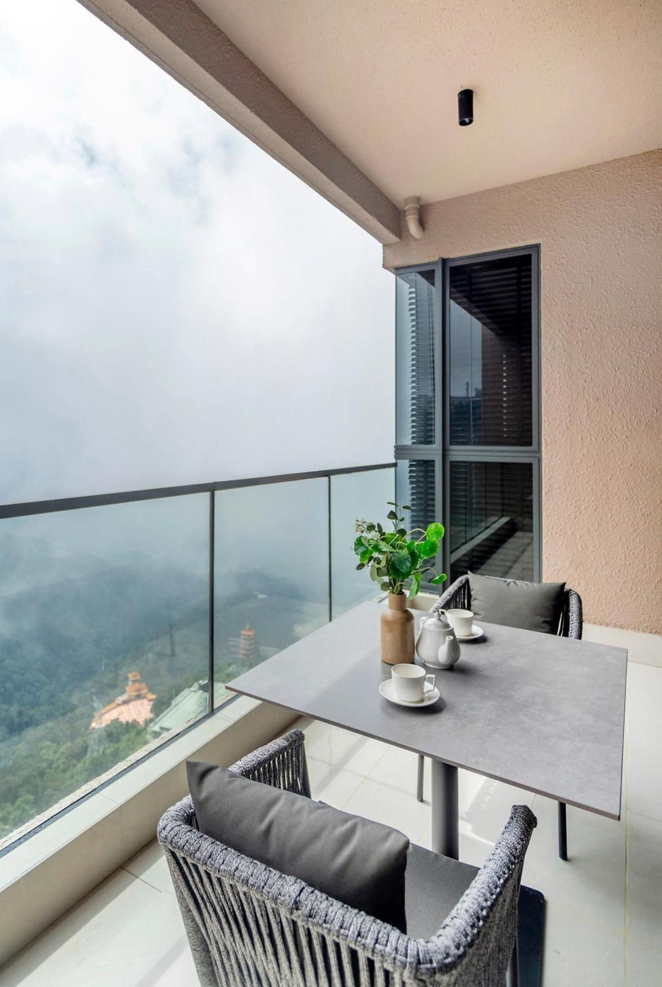 Apartment with View and Balcony