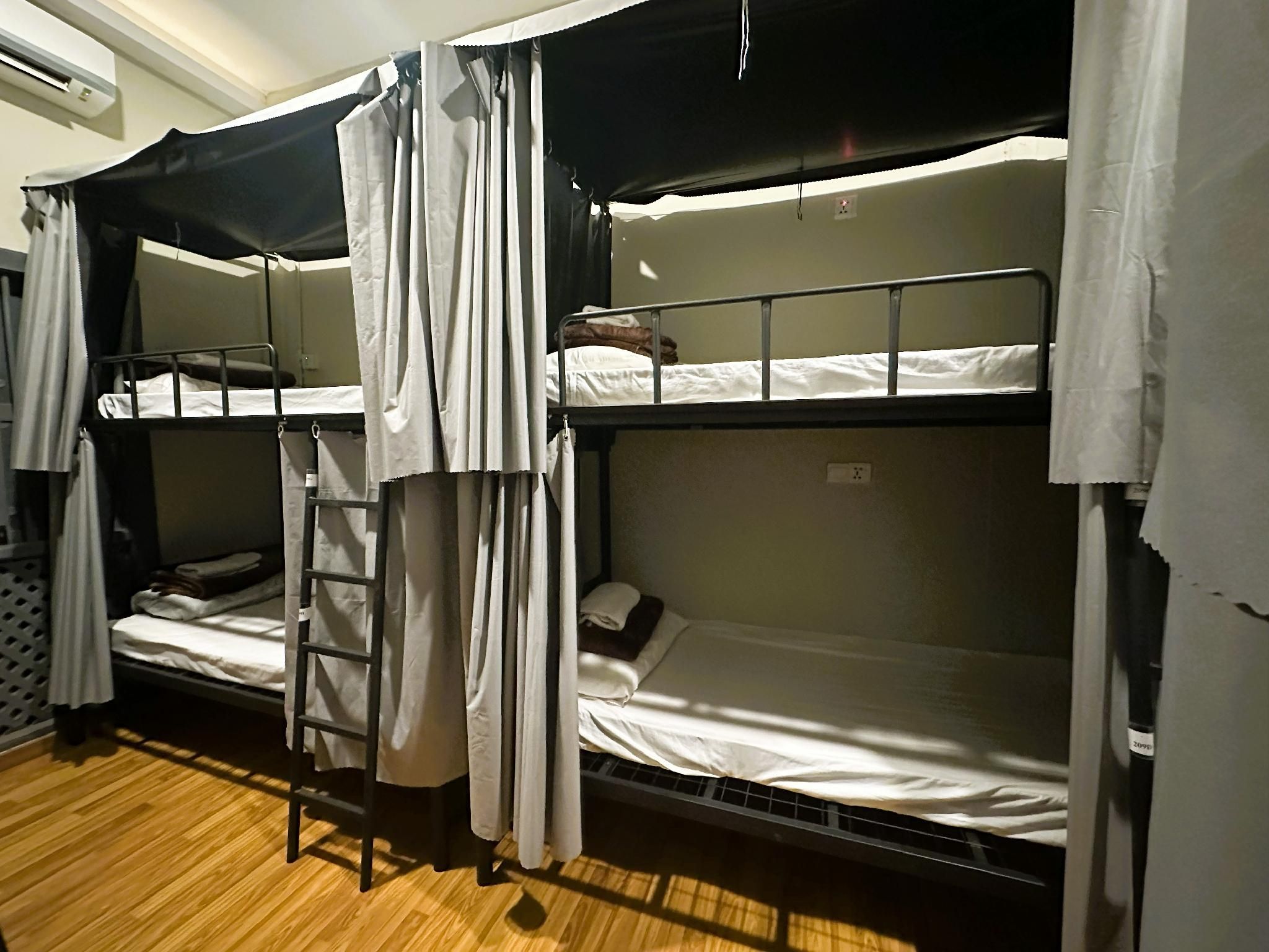 Mixed Dormitory Room with Shared Shower and Toilet