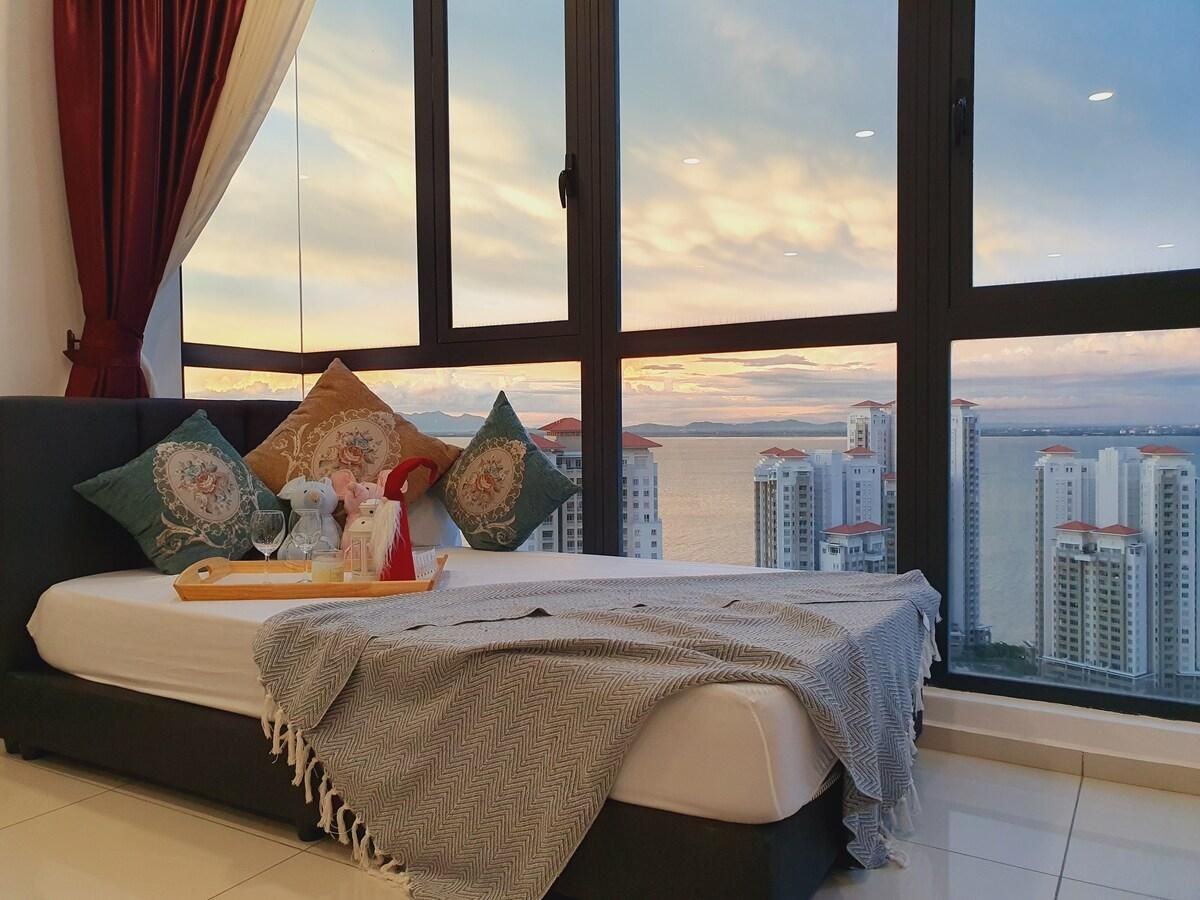 UN1 36 Sunrise Million$ Seaview D'Five 无敌大海景