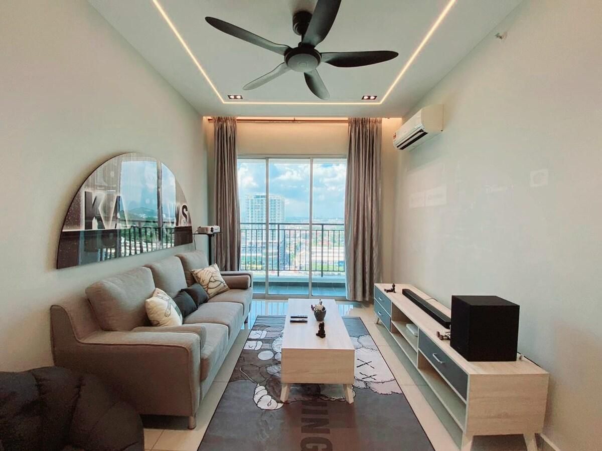 KAWS Theme Modern Cozy 3 Room Suite@METROPOL BM