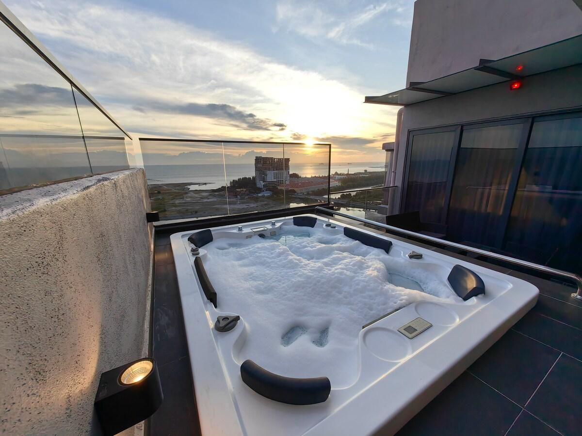 ATTlC?Seaview Premium Family Dip Pool [Netflix]#74