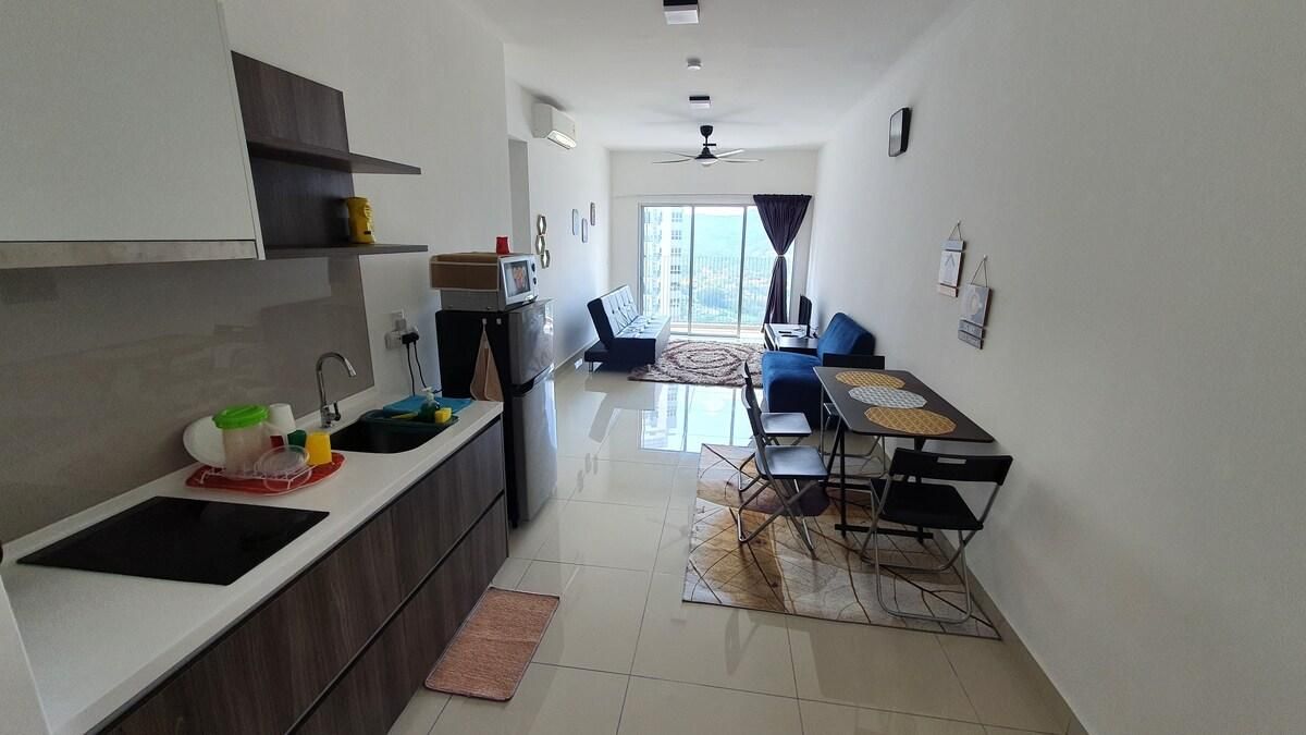 New modern condo (1) with pool @ Bangi