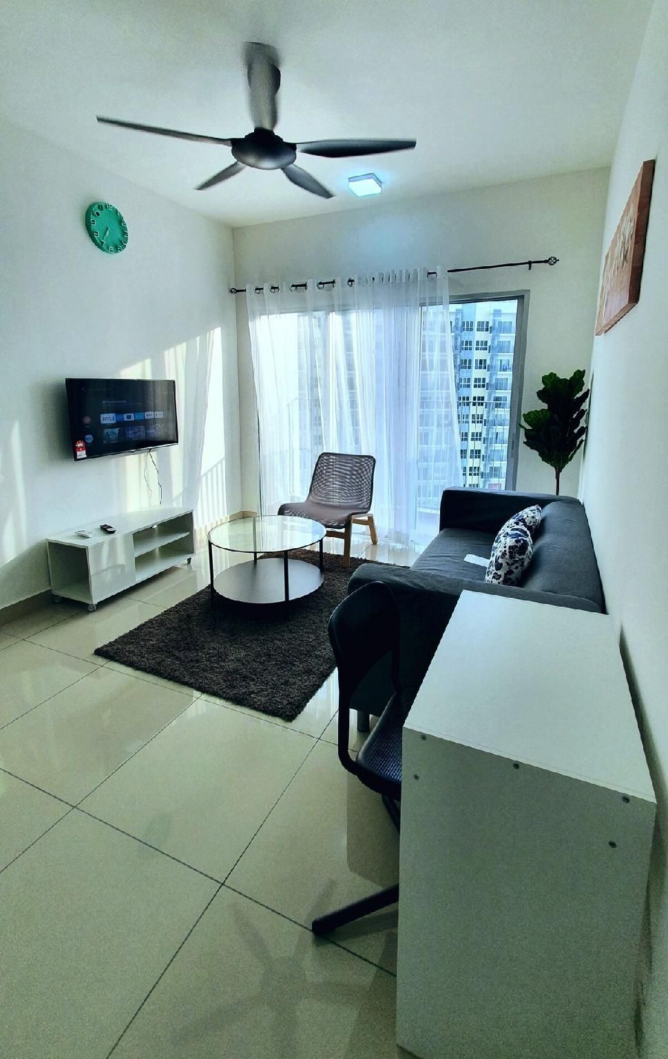 Luxury condo (6) with AC & pool view @ Bangi
