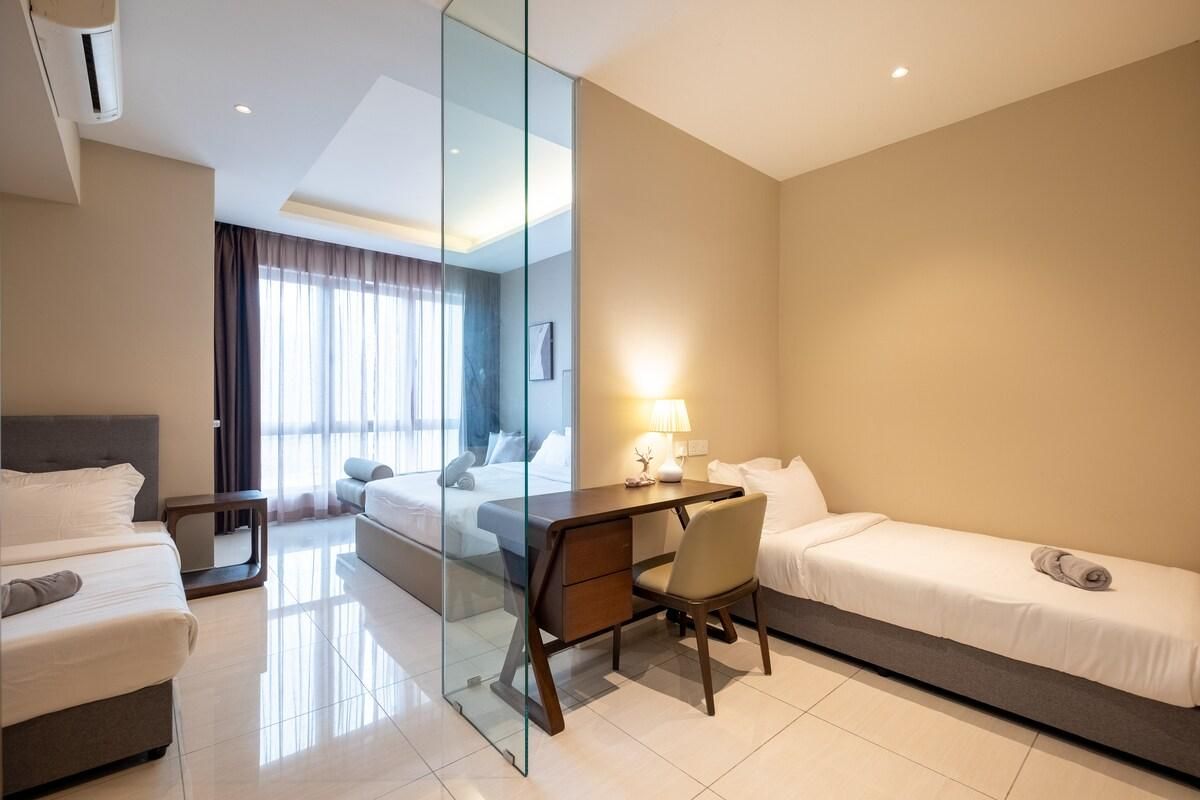 Dorsett Hartamas w Bath Tub near Palace MITEC 21