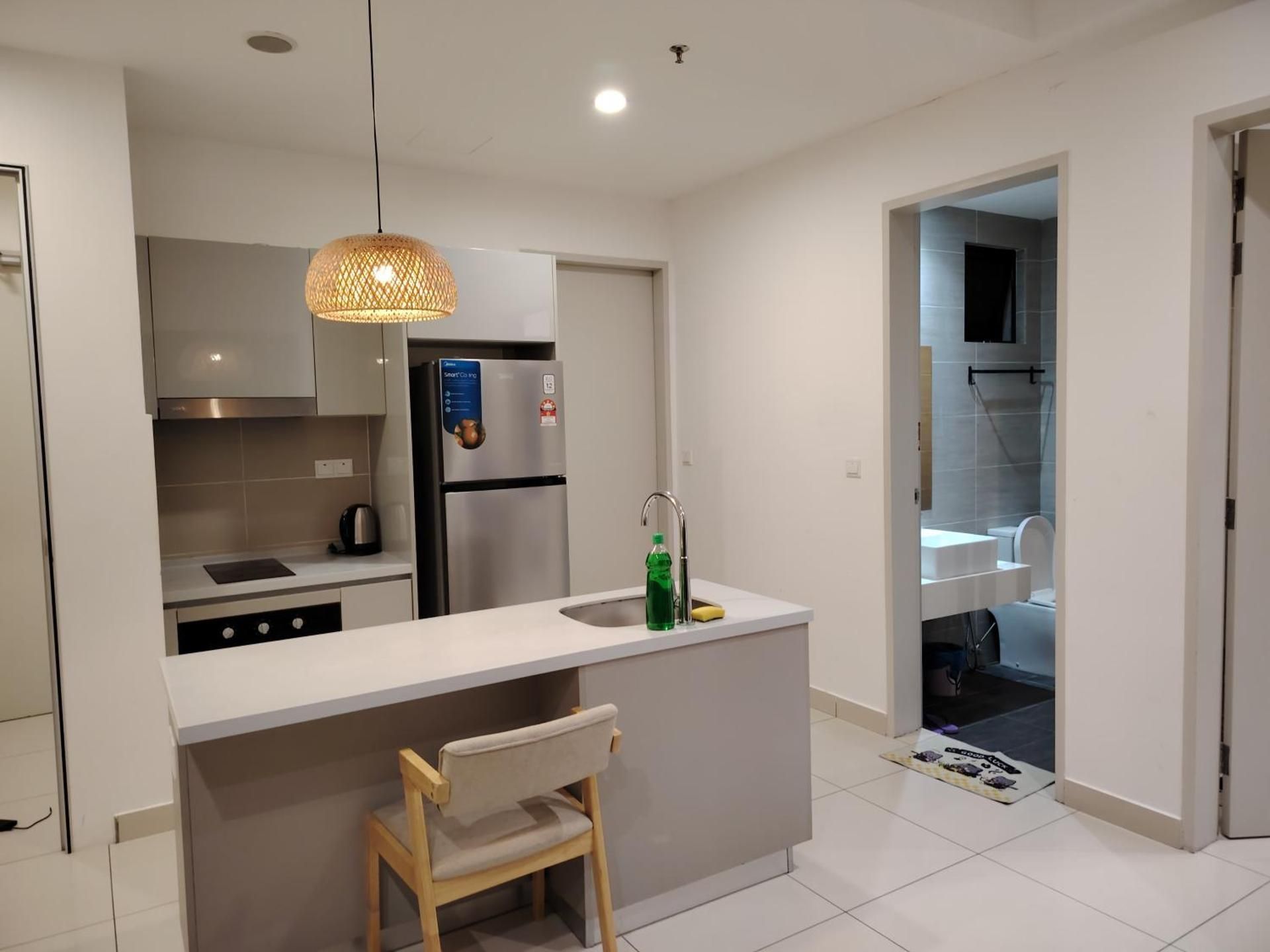 Two-Bedroom Apartment with Balcony