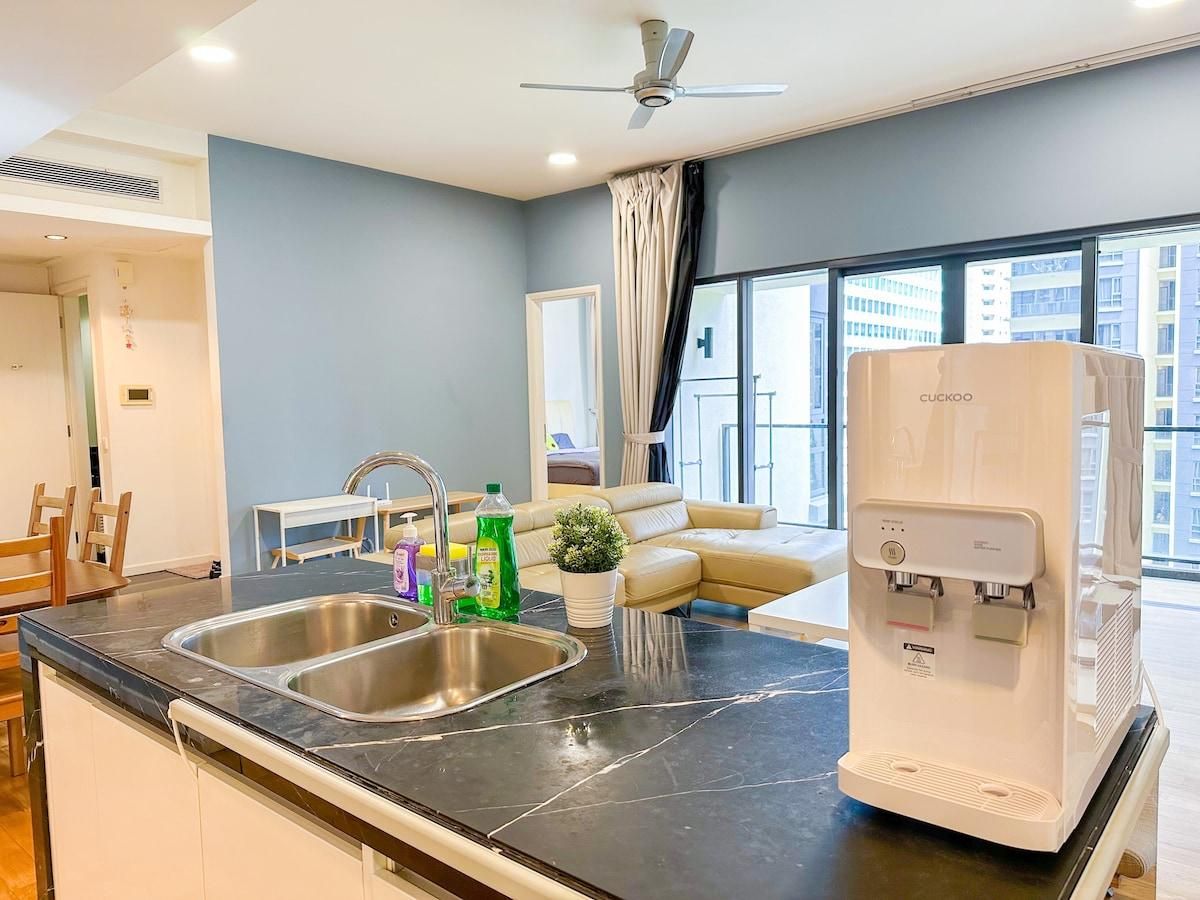 2Min to Pavilion | 3R3B Luxury High-End Cozy Suite