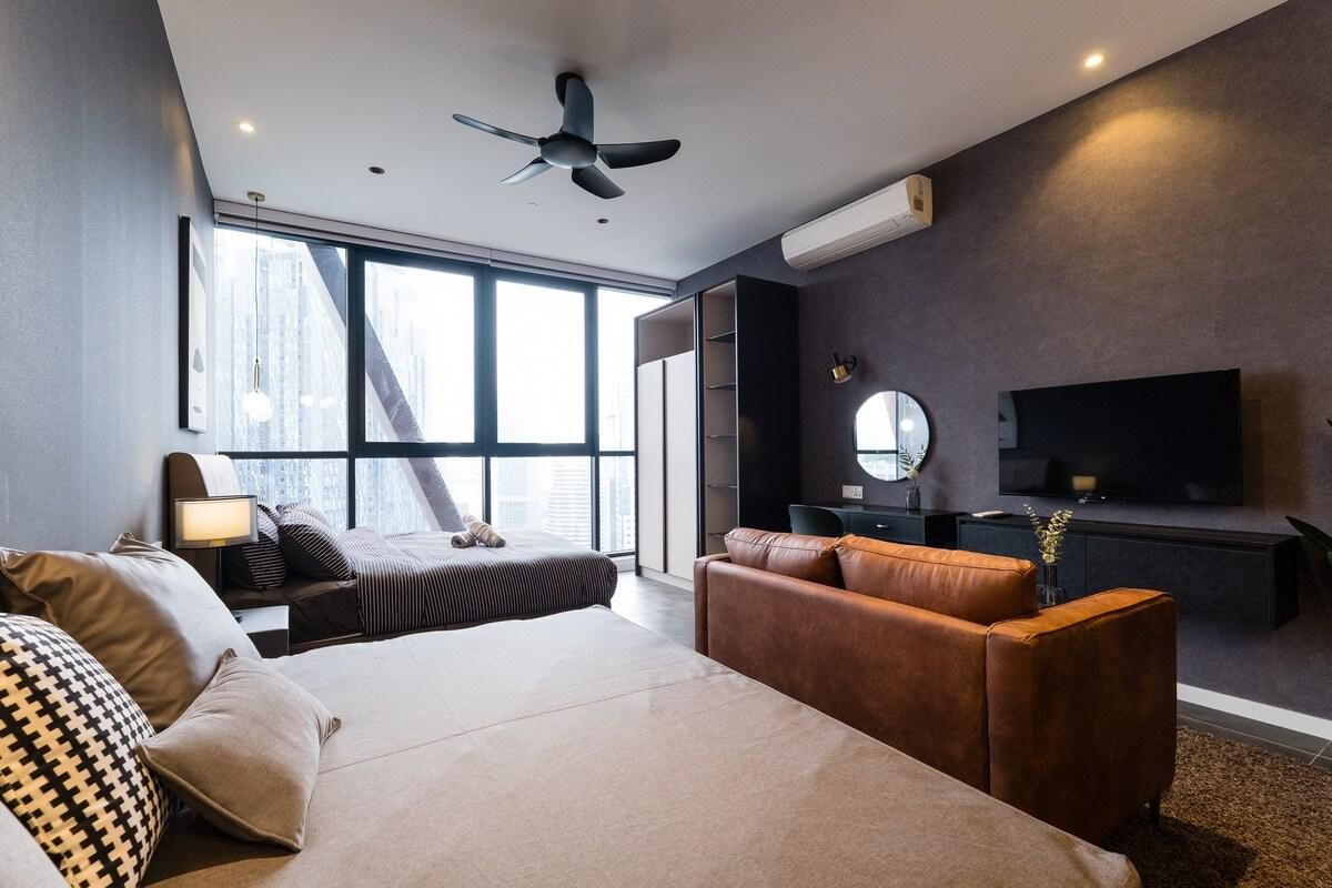 Modern Scarletz Suites KLCC Wi-FI 100mbps 4pax