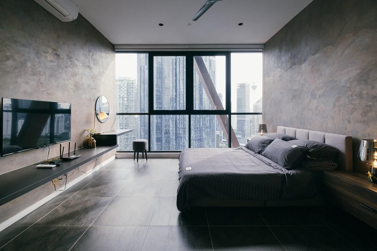 Modern Luxury Suites near KLCC with City View