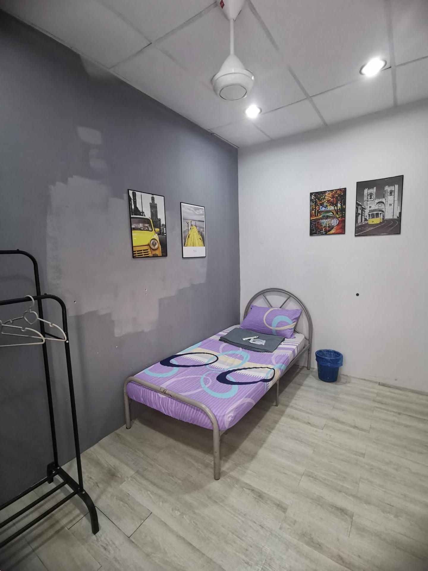 Single Room with Shared Shower and Toilet