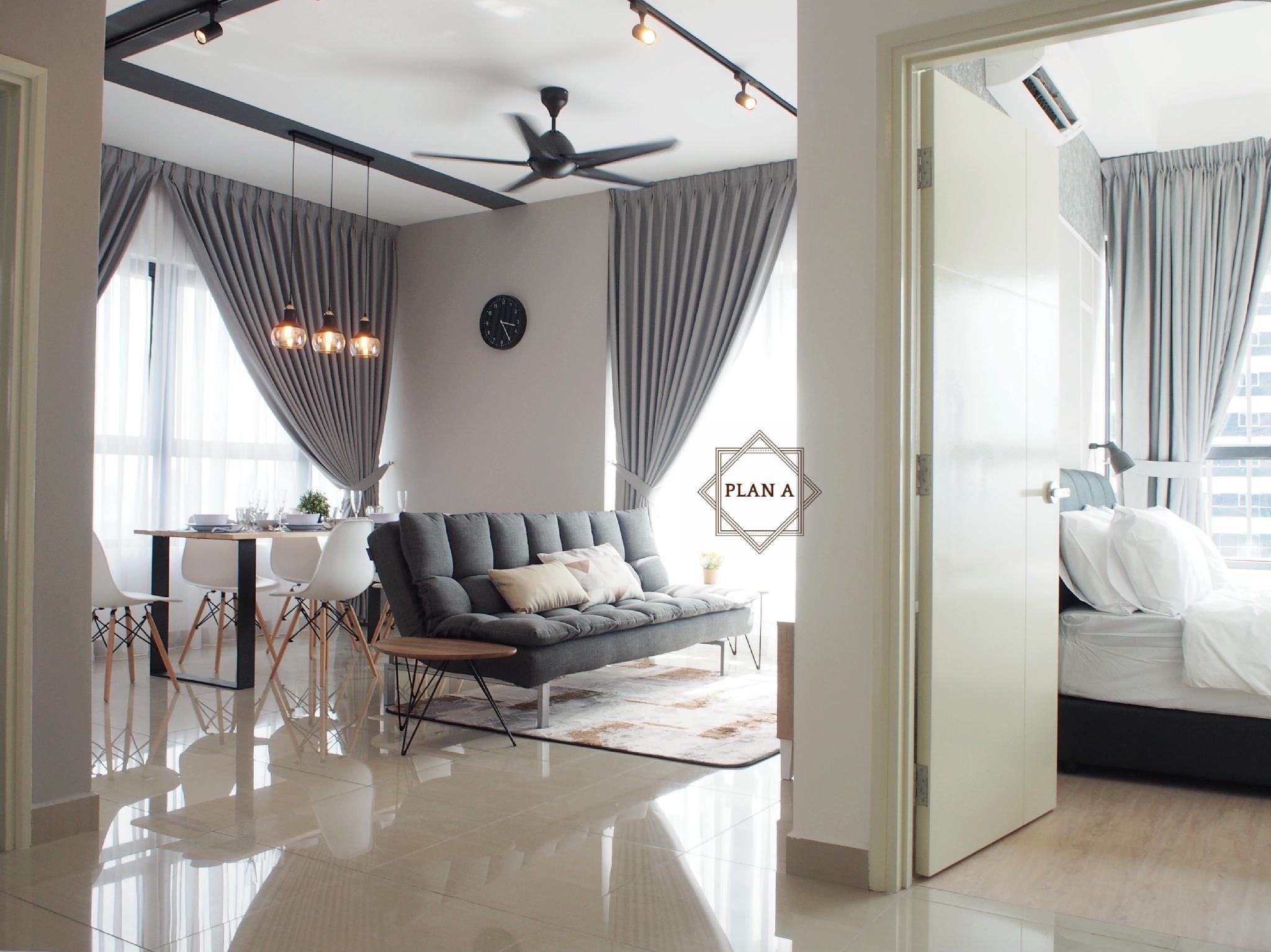 Arte Plus | 3 bed 2 bath | KLCC view homestay