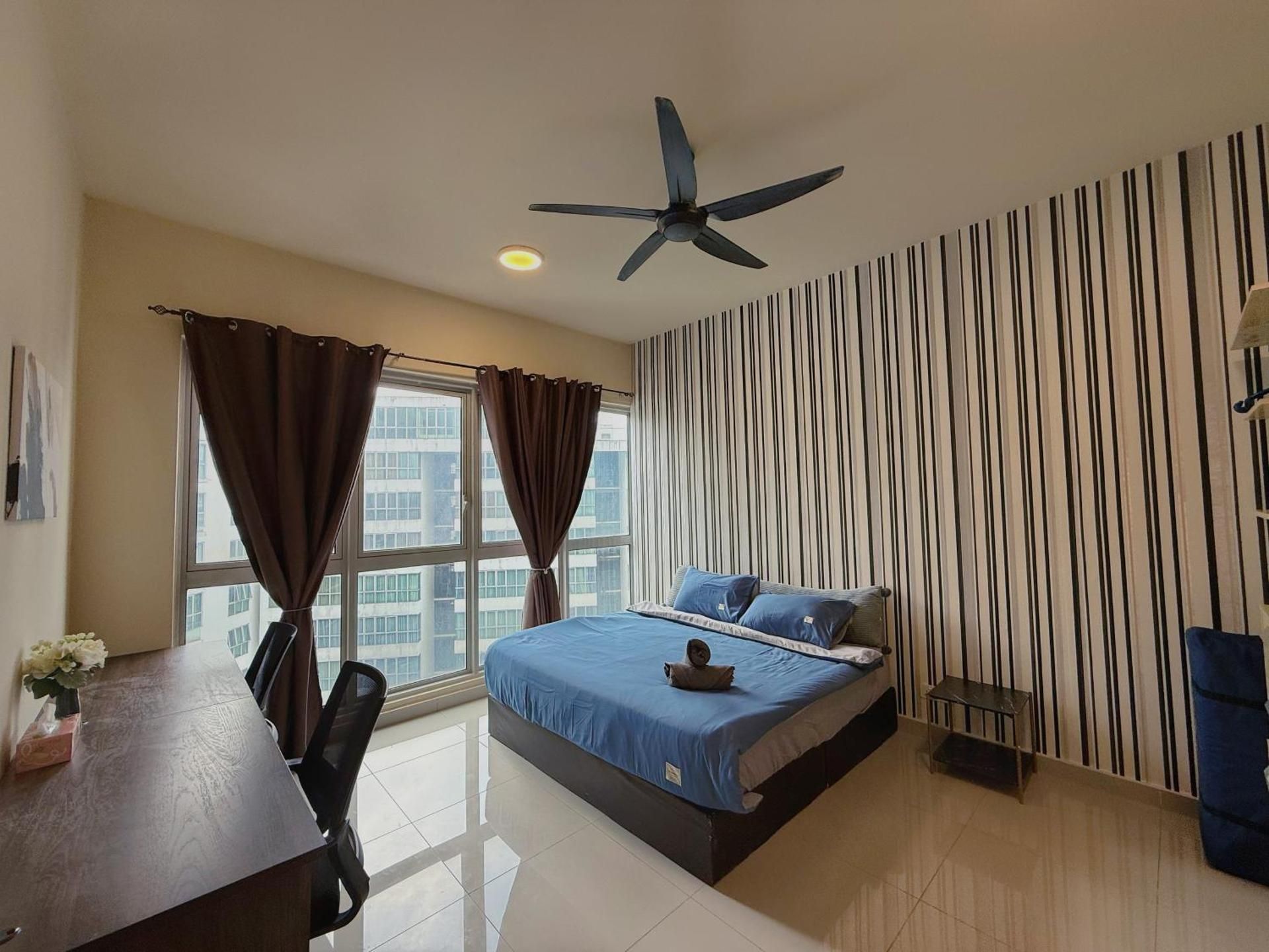 Two-Bedroom Apartment with Balcony