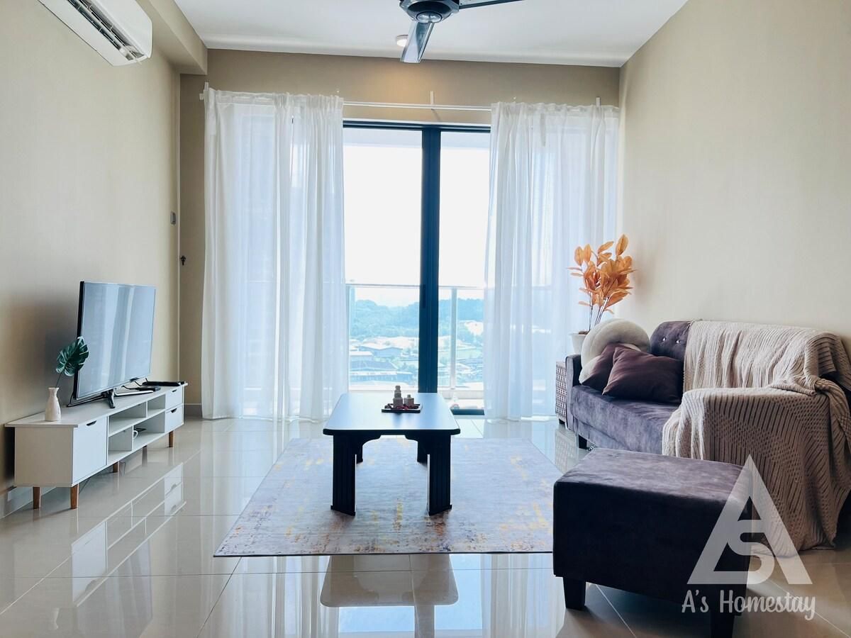 Amerin Mall Cheras 2Bedroom TV BOX AsHome AM04