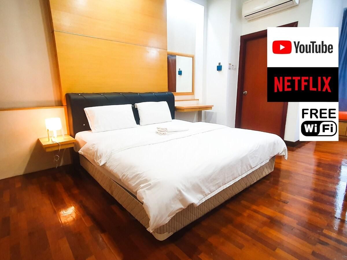 HERITAGE 11 HOMESTAY Studio 4Pax, FREE WIFI