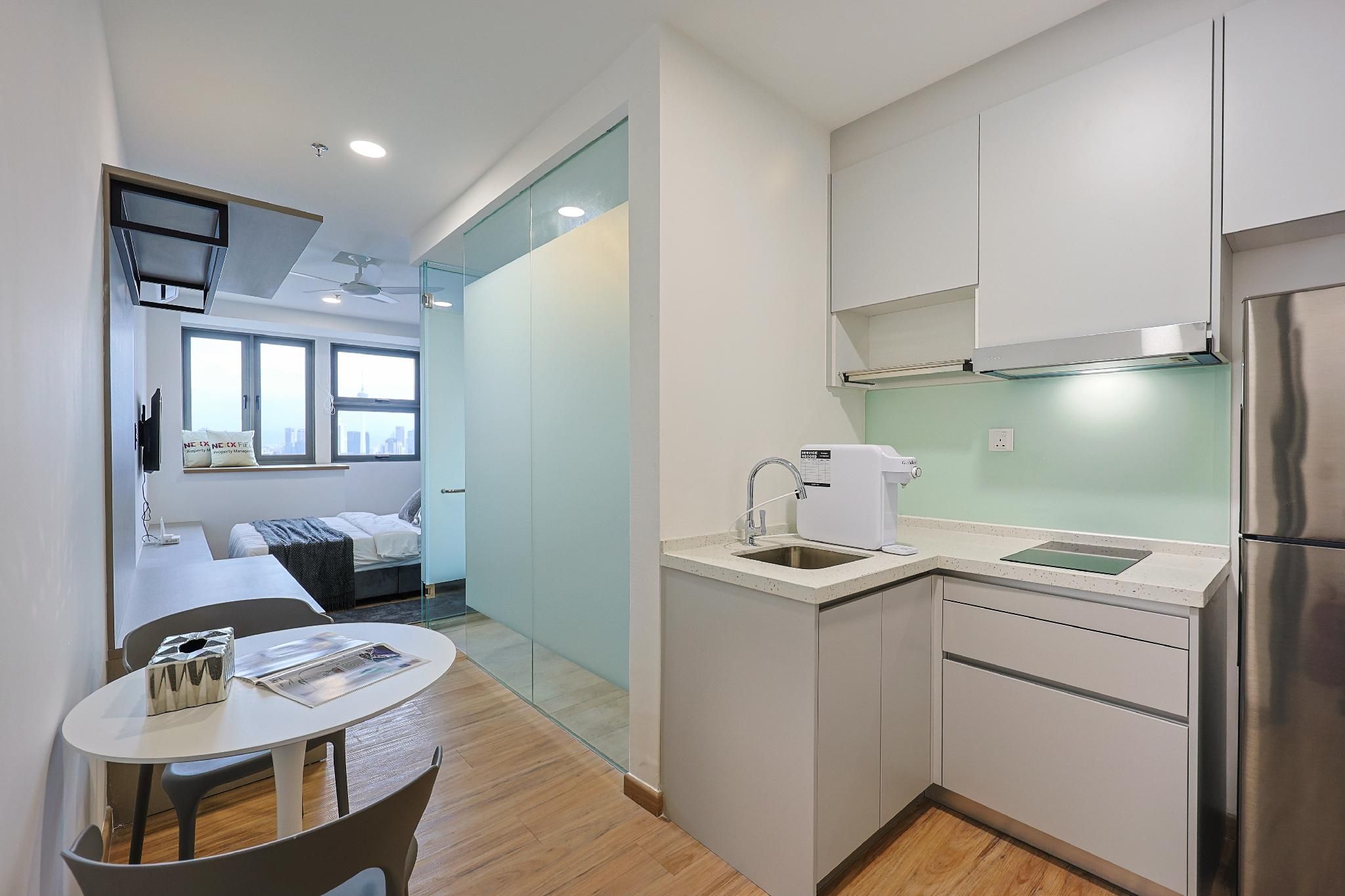 Modern grey 2pax apartment @KL View by NEXX FIELD