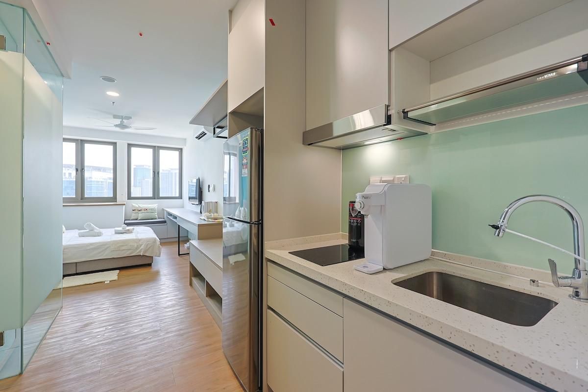 Minimal blue style 2Pax studio by NEXX FIELD