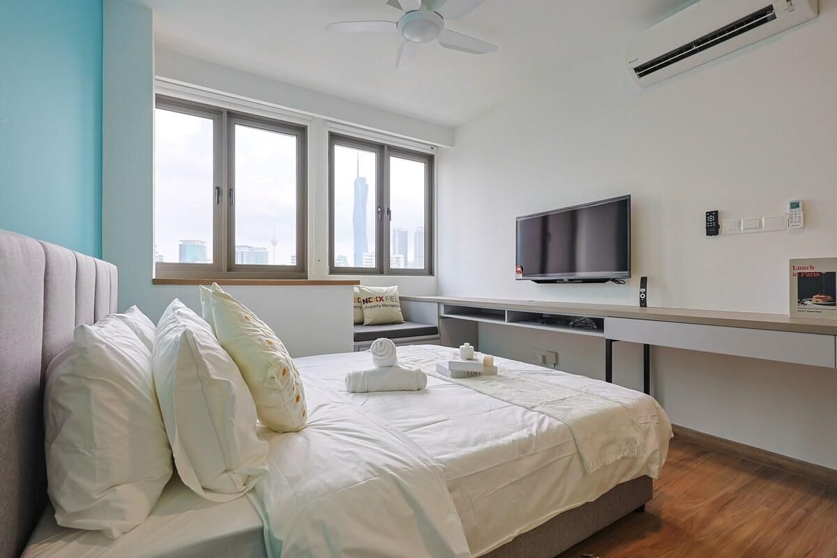 Minimal blue style 2Pax studio by NEXX FIELD