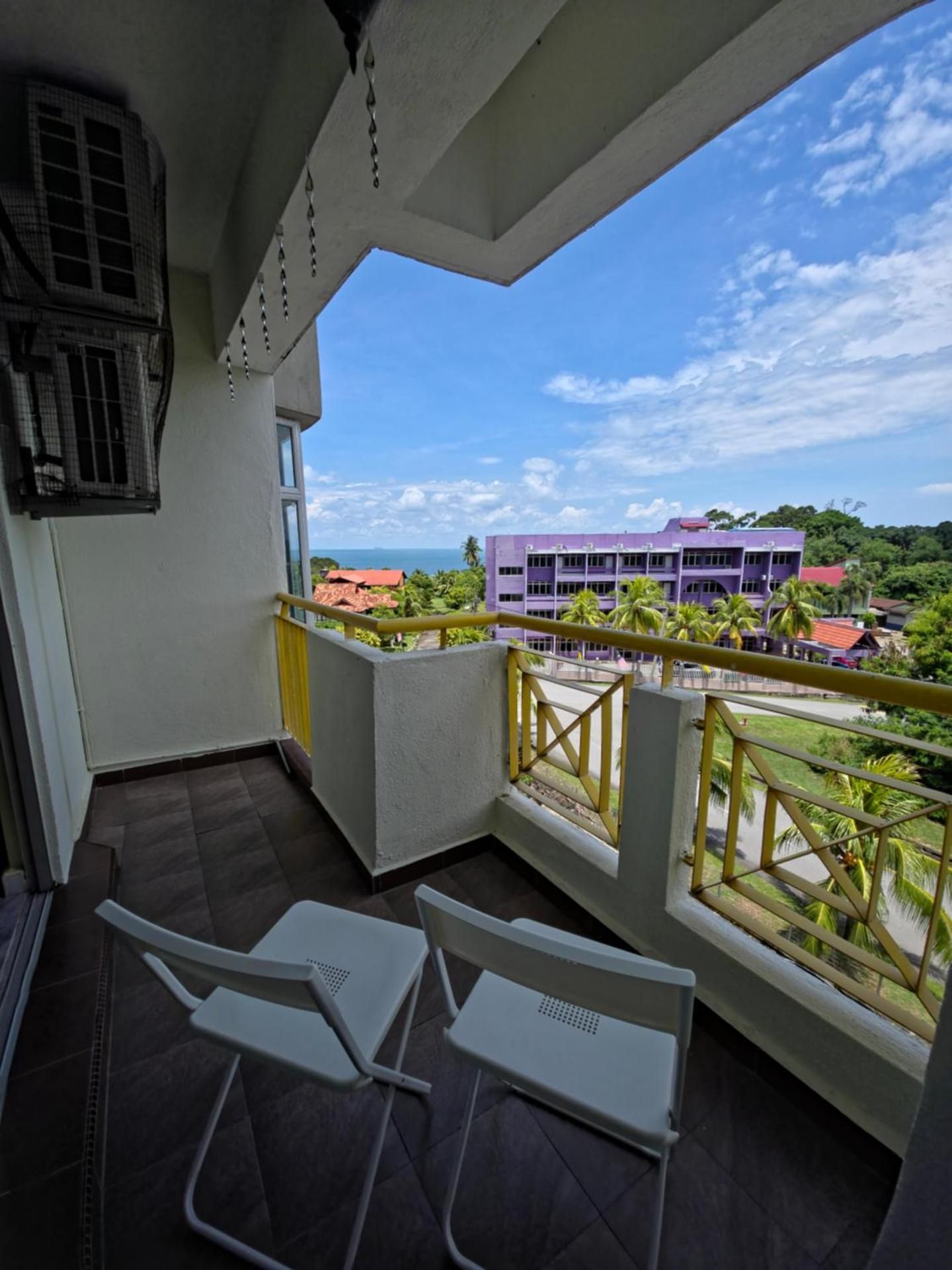 Three-Bedroom Apartment with Sea View