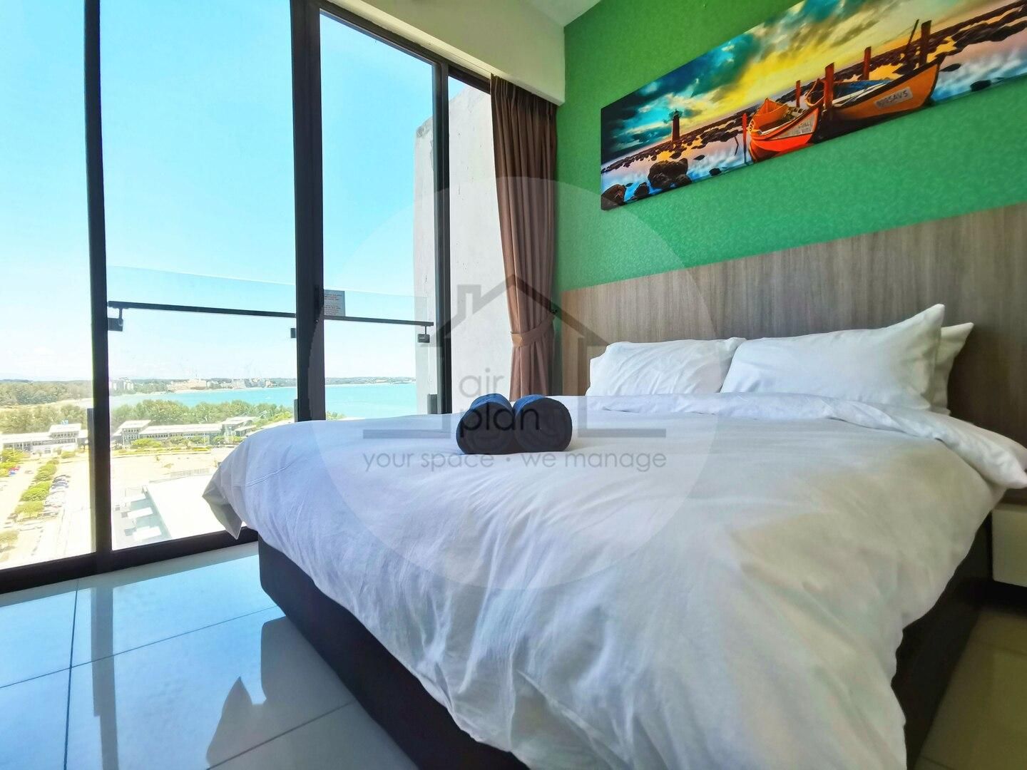 PD D’Wharf Residence Amazing Seaview (Up to 6 pax)