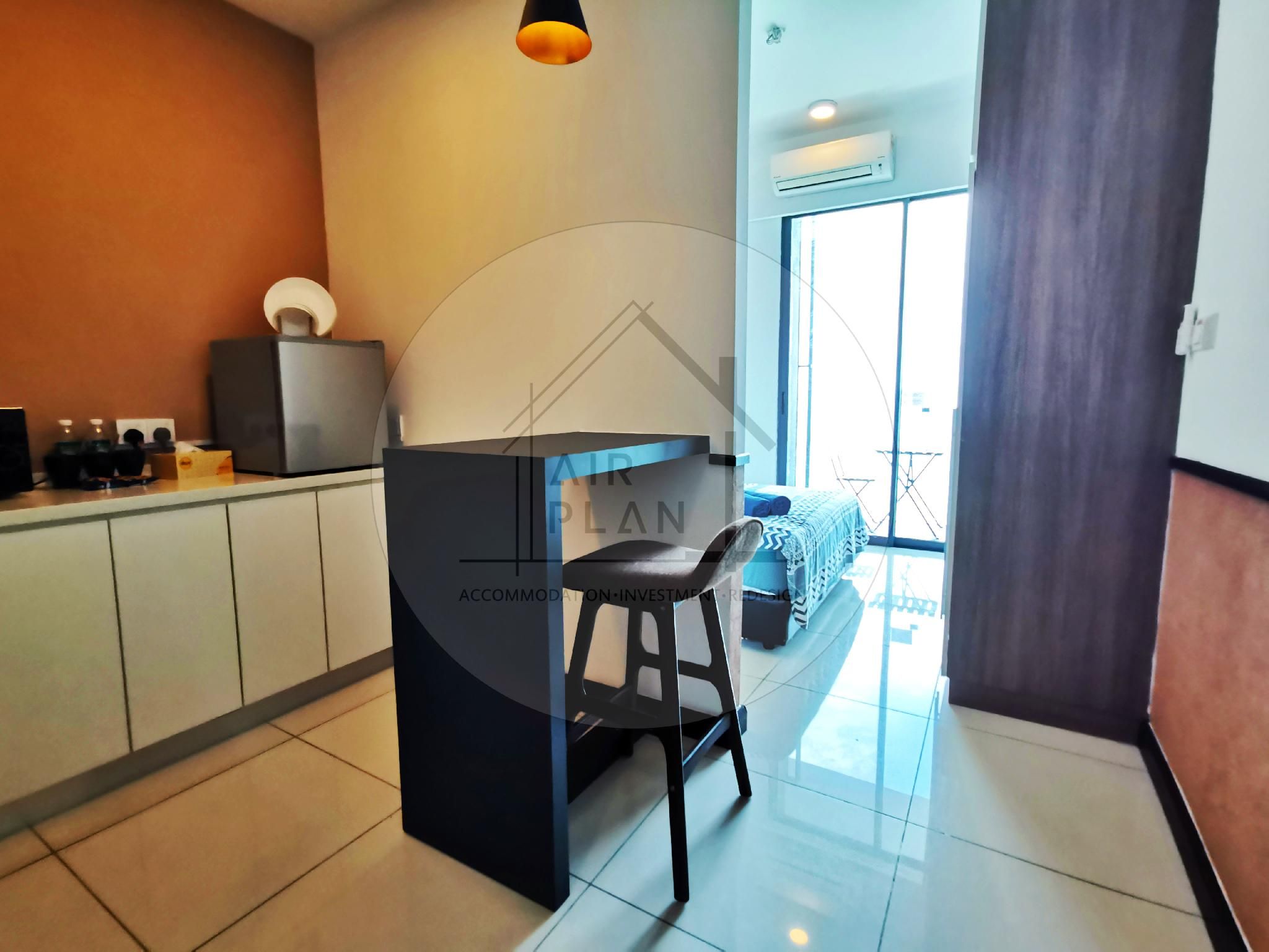 PD D'Wharf Residence Full Seaview Studio (2-3 Pax)