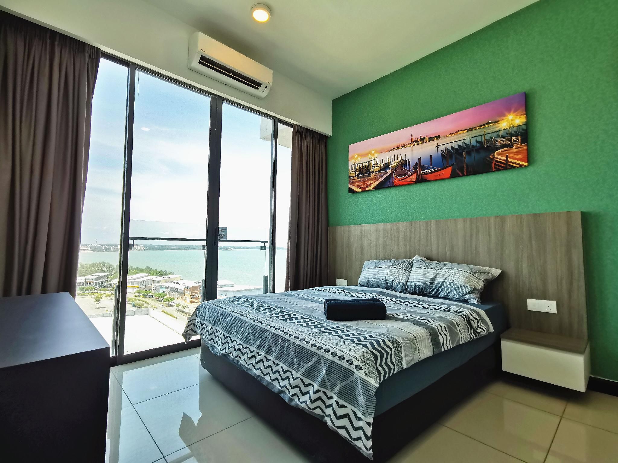 PD D'Wharf Unit - Amazing Seaview (Up to 9 Pax)