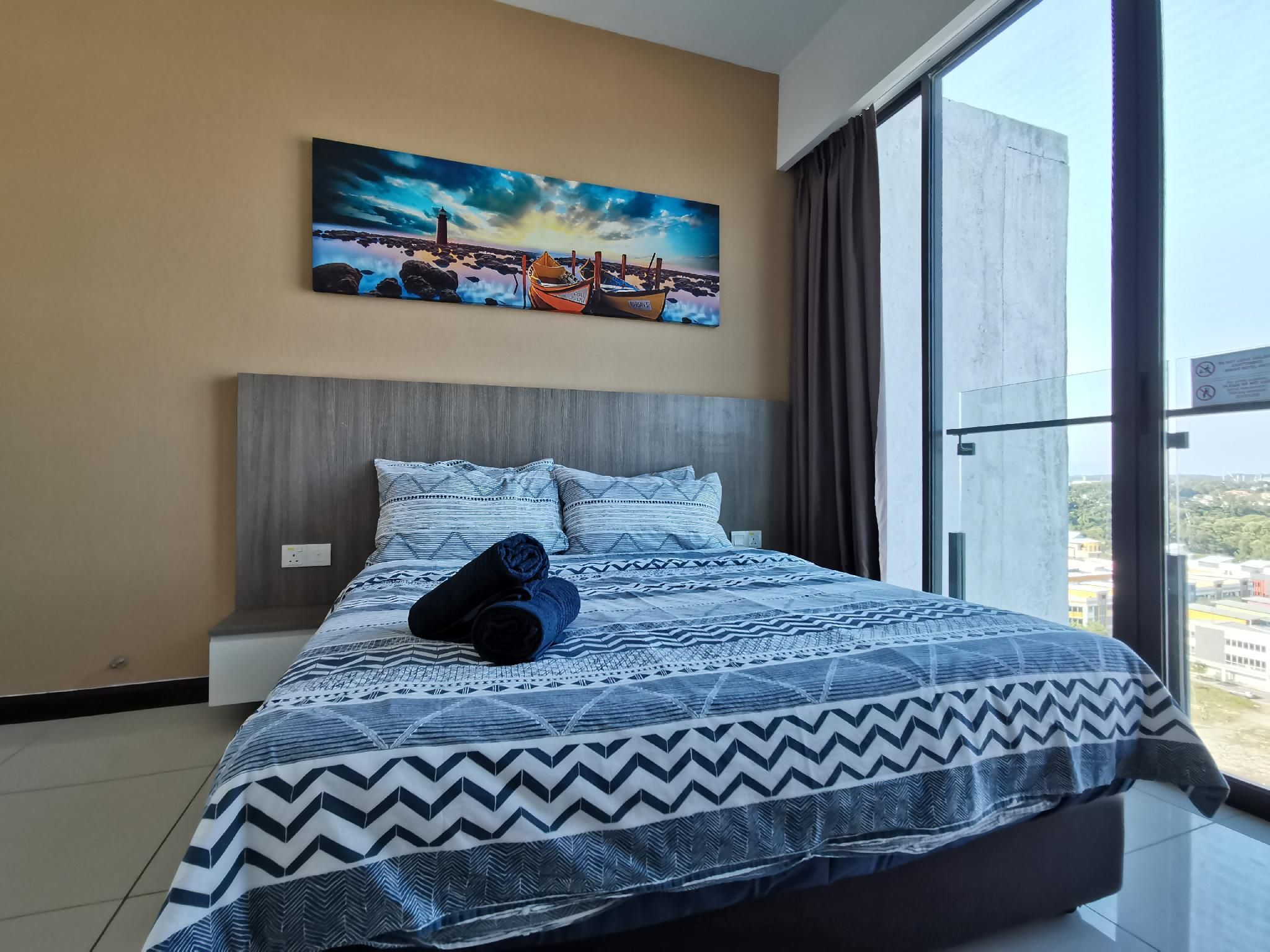 Port Dickson D'Wharf Seaview Unit (Up to 9 Pax)