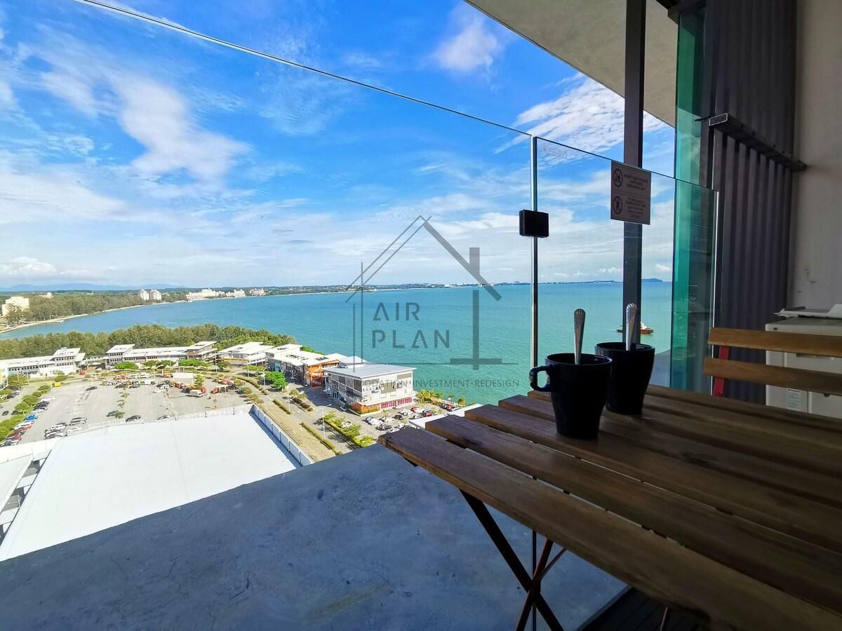 PD D’Wharf Amazing Seaview Suite 6 (Up to 3 Pax)