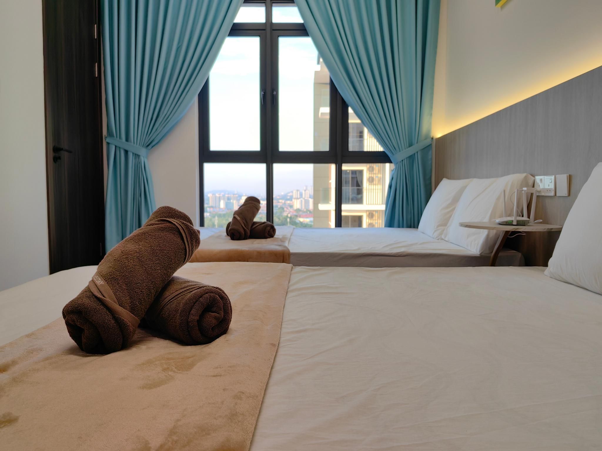High Floor K Avenue Cozy Home Private Room 4 Pax