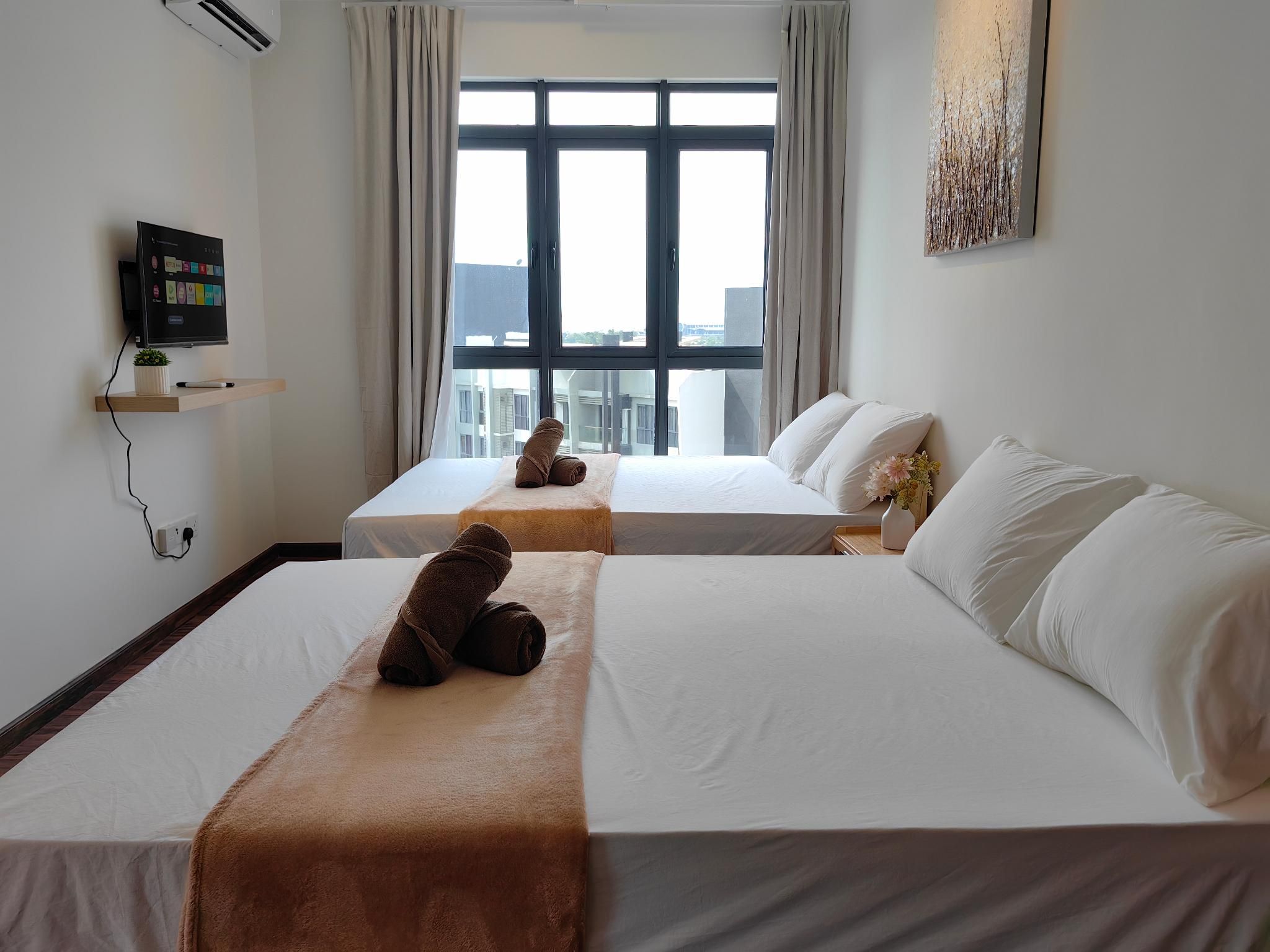K Avenue Comfort Studio 4 Pax (5 mins to Airport)