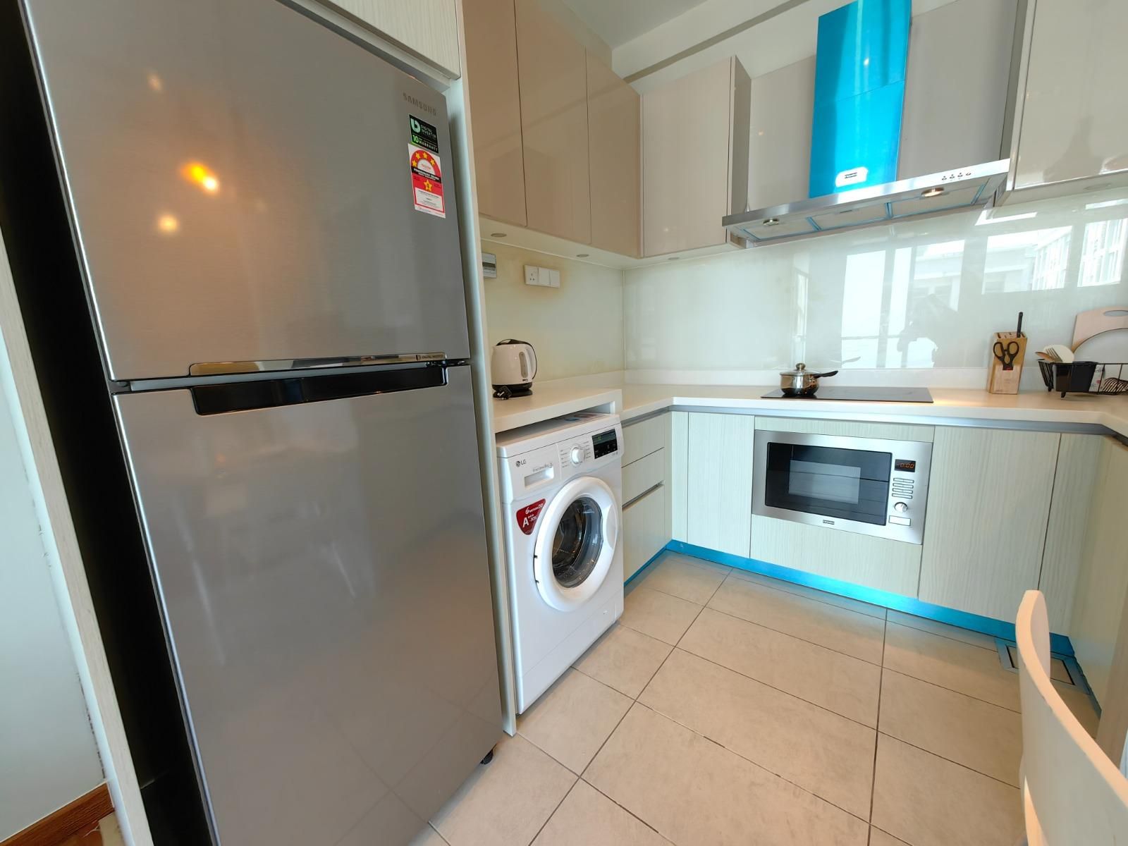 L Homestay Riverson Soho KK City 4 Pax + Washer